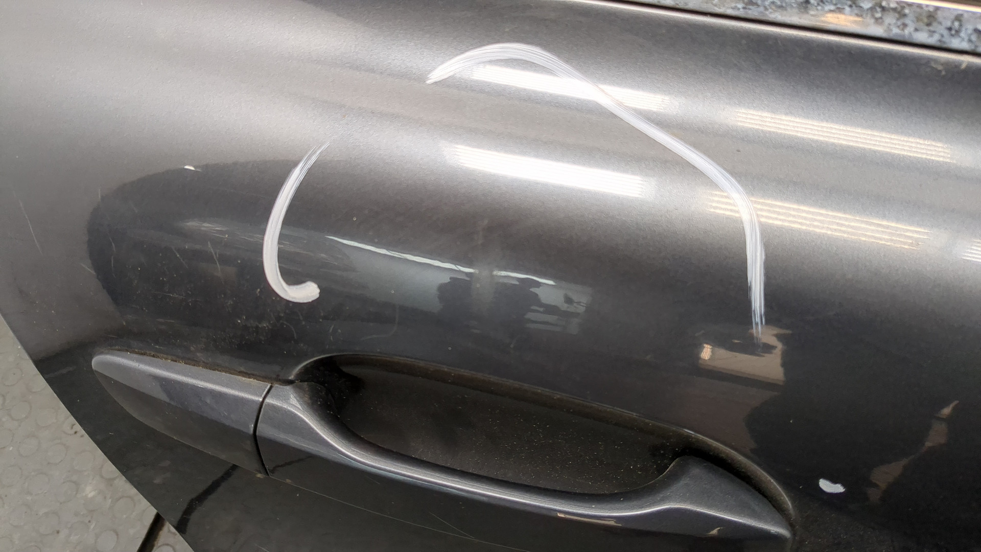 Дверь задняя правая