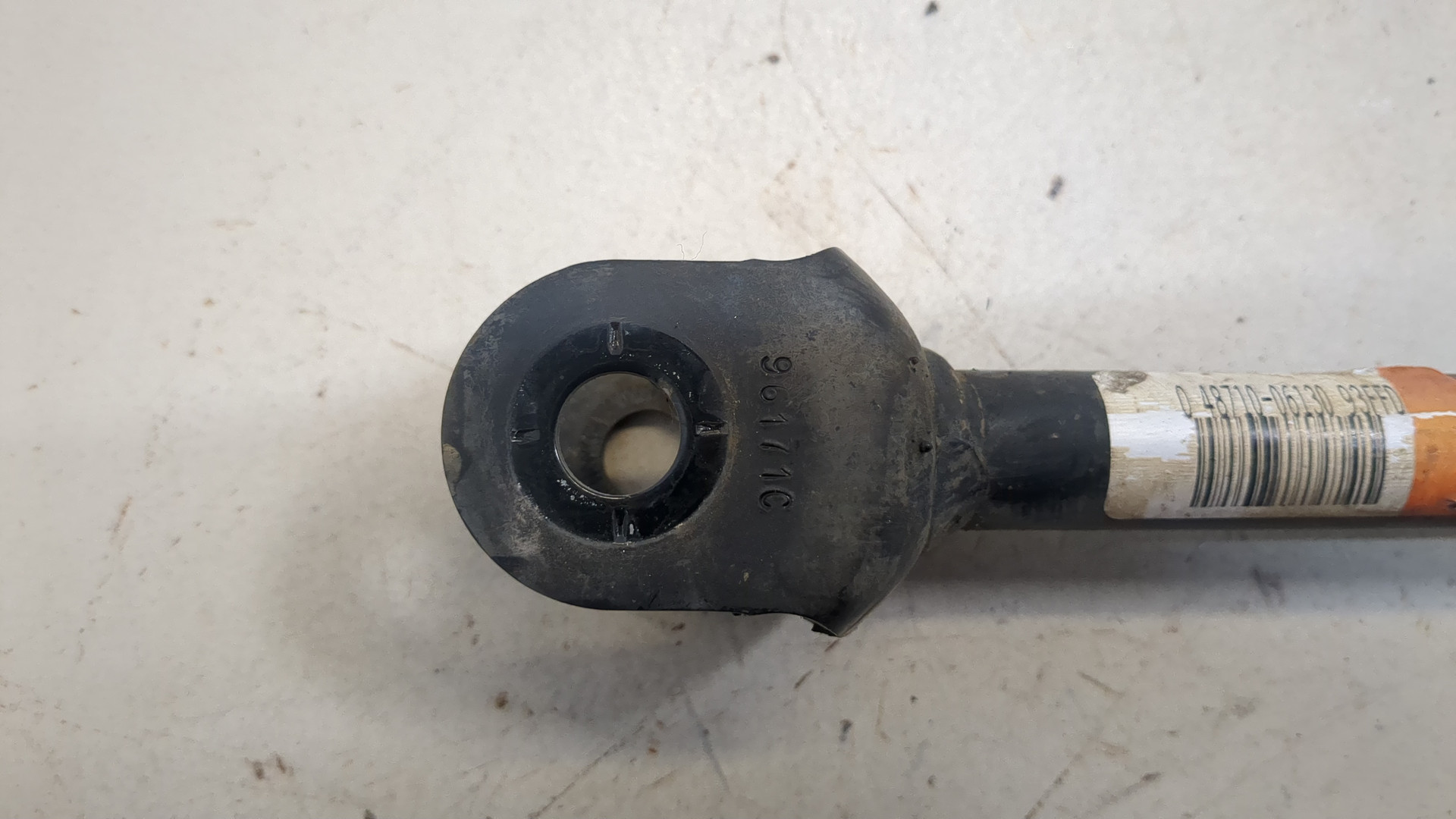 Рычаг задний