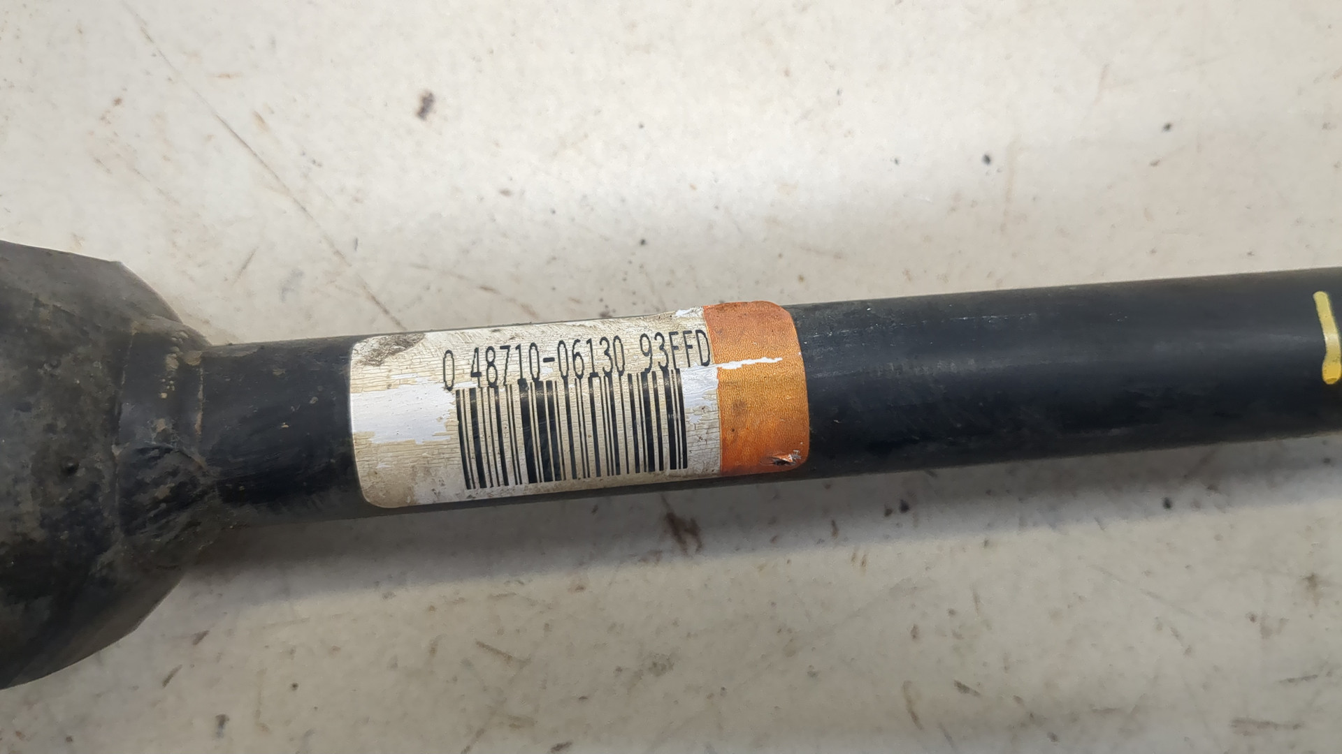 Рычаг задний