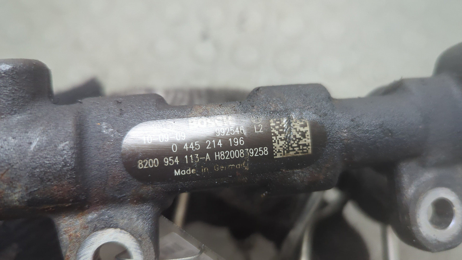 Рейка топливная (рампа)