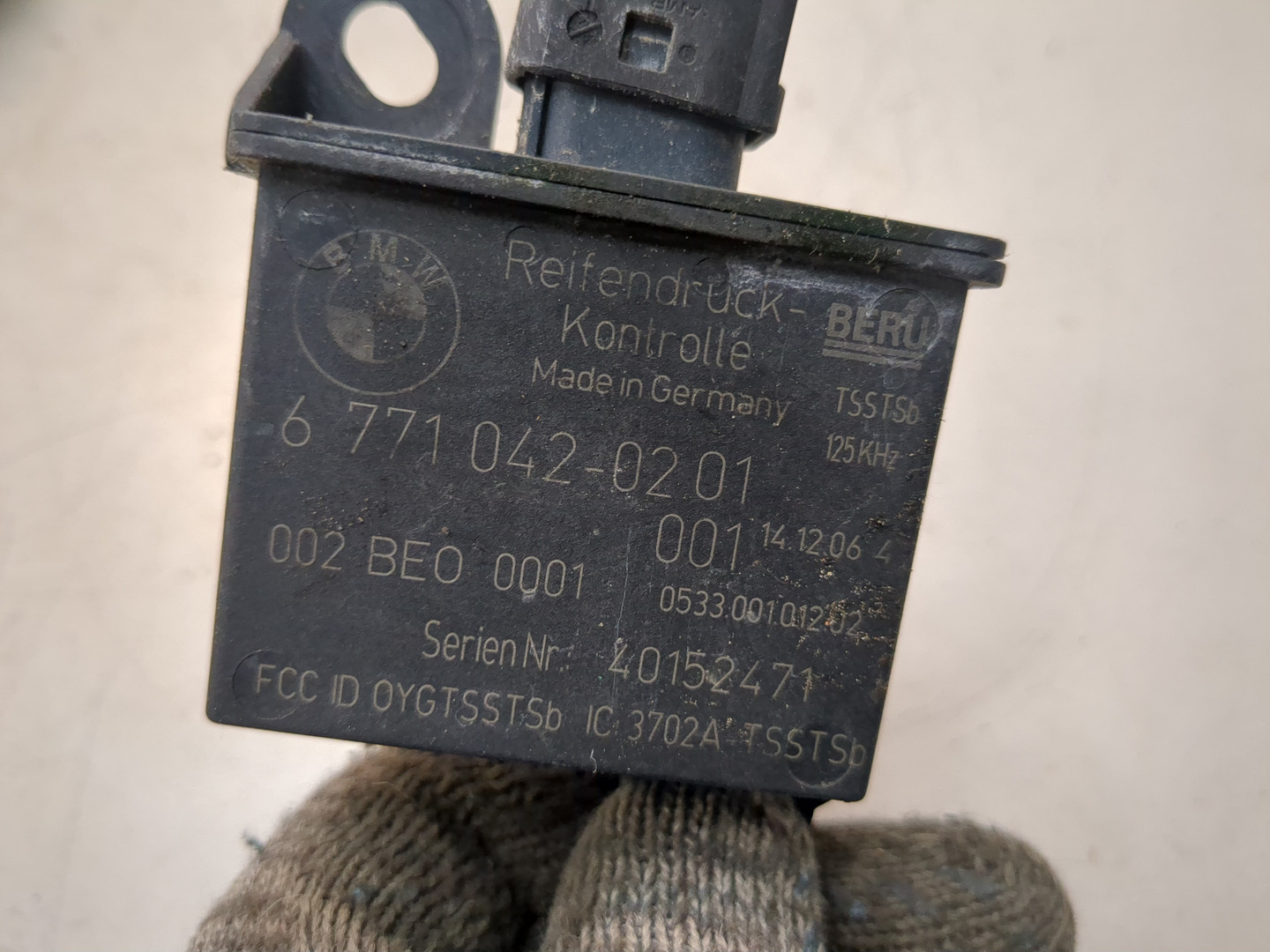 Датчик давления в шине