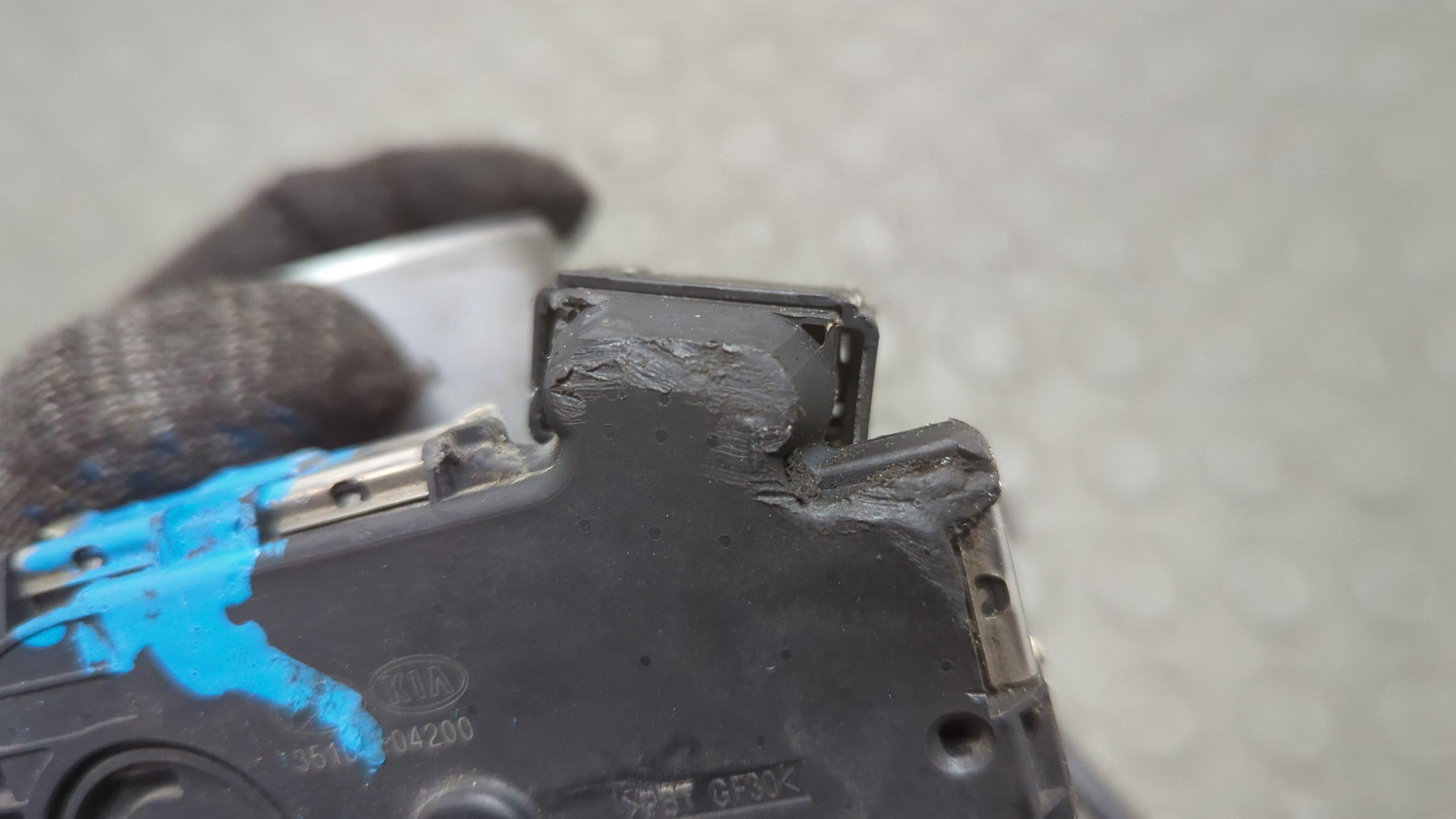 Заслонка дроссельная электрическая