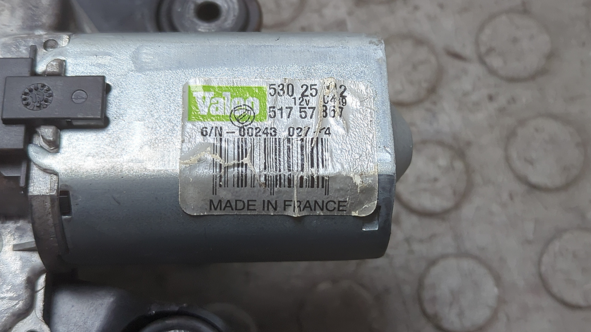 Моторчик стеклоочистителя задний