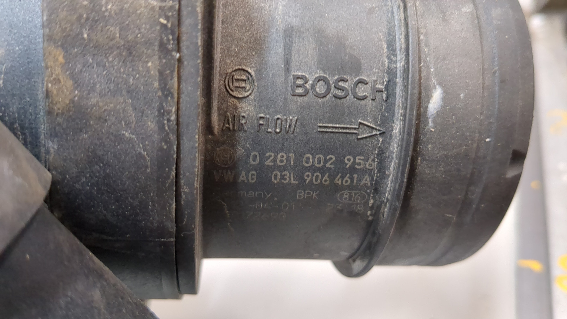 Корпус воздушного фильтра