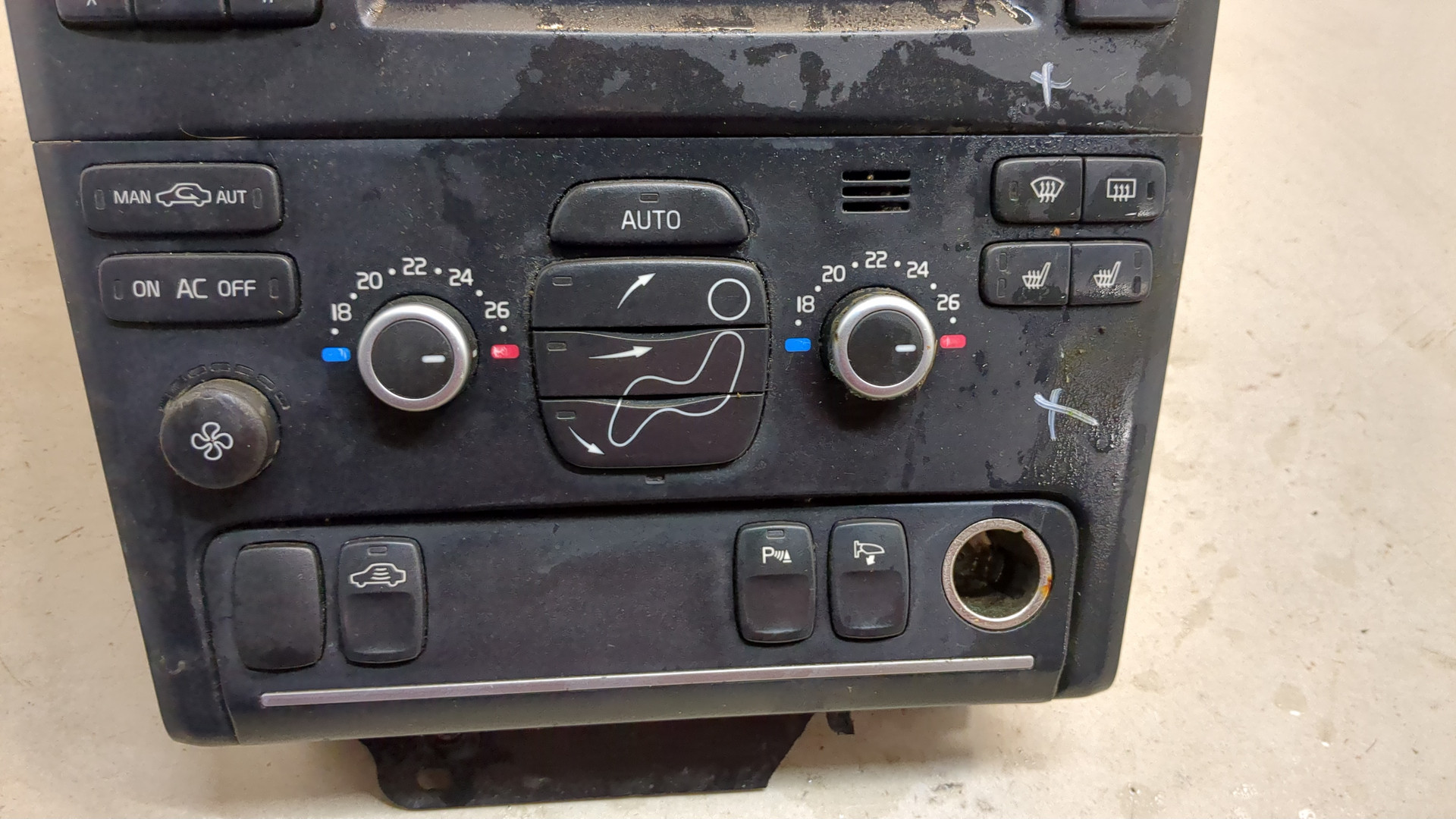 Переключатель отопителя