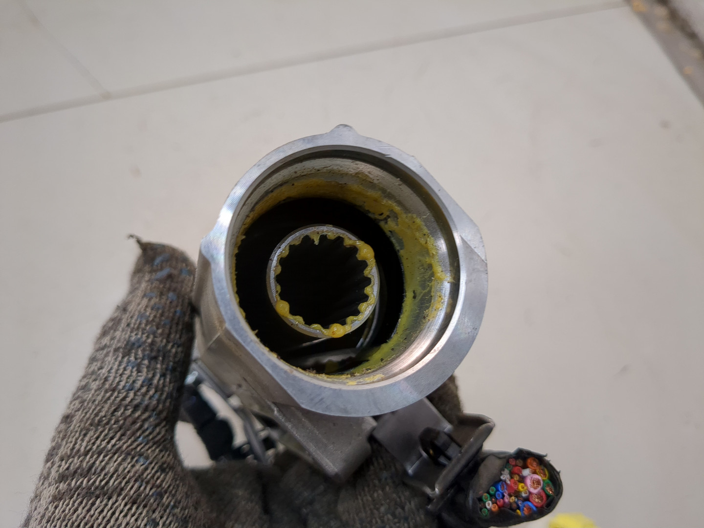 Колонка рулевая