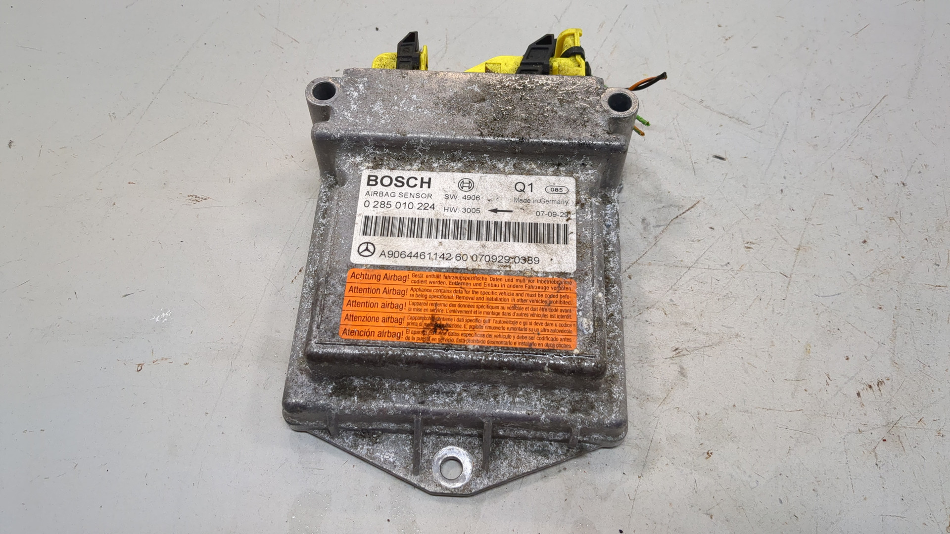 Блок управления подушек безопасности (AIR BAG)