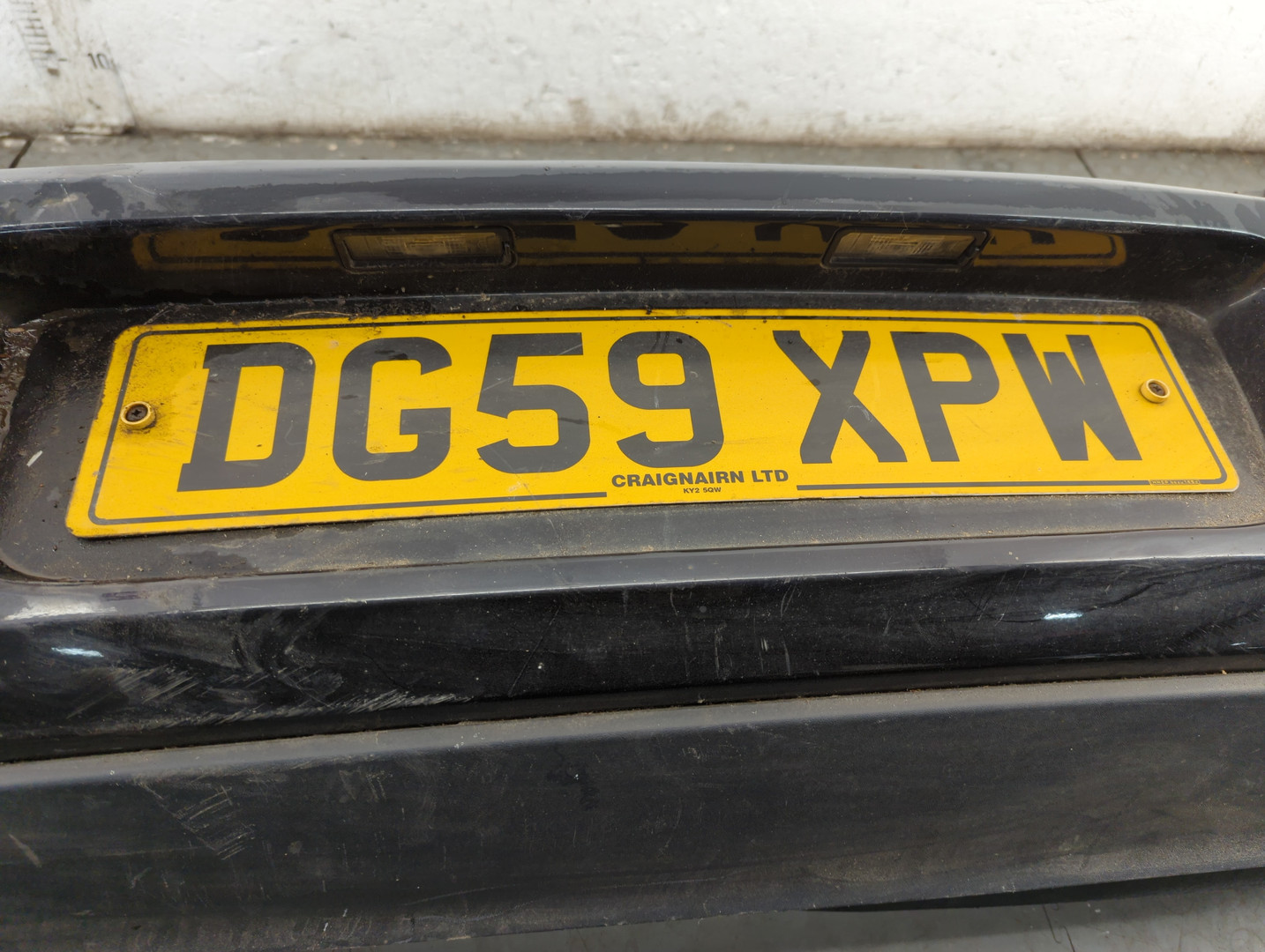 Бампер задний