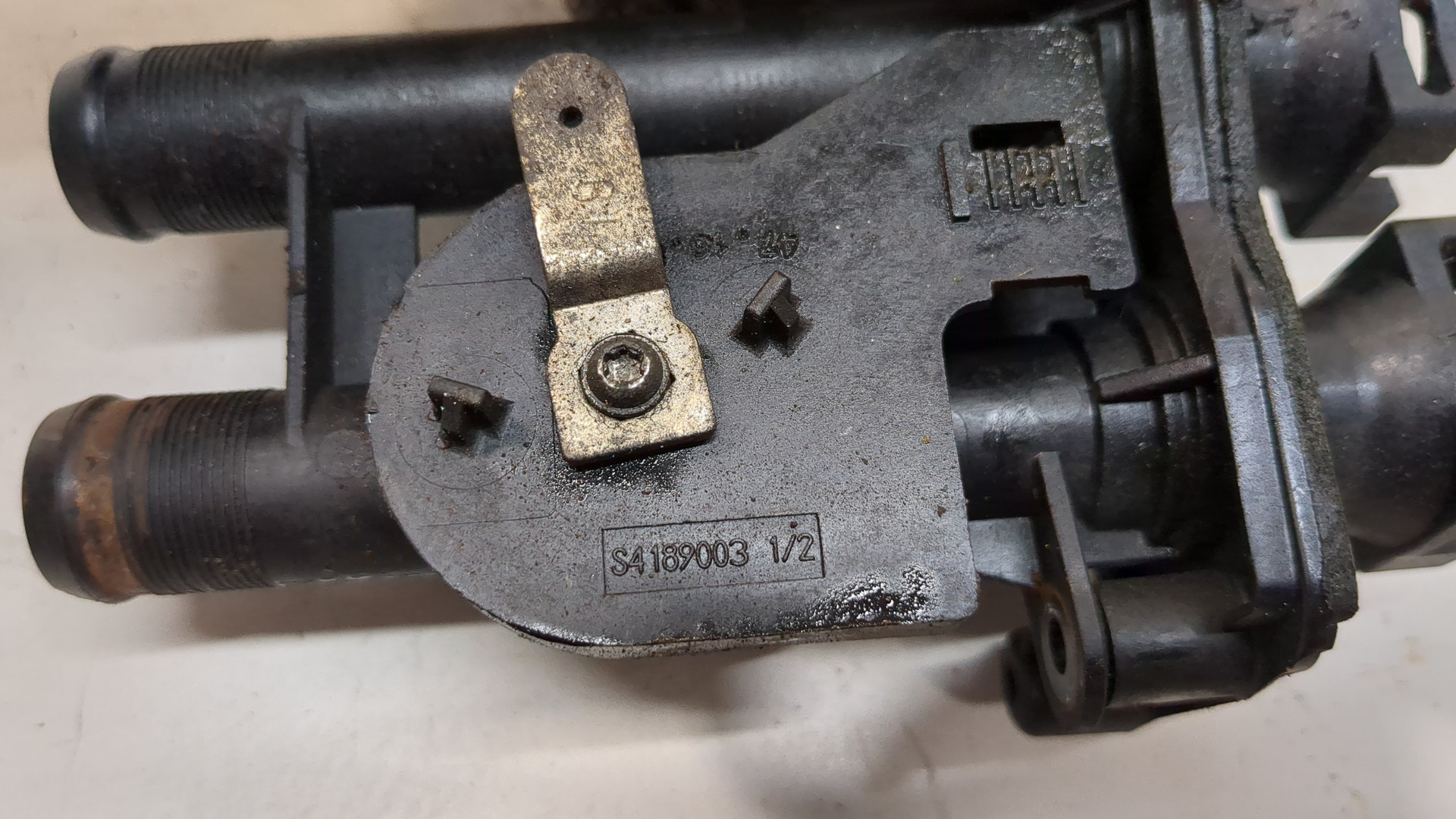 Краник печки