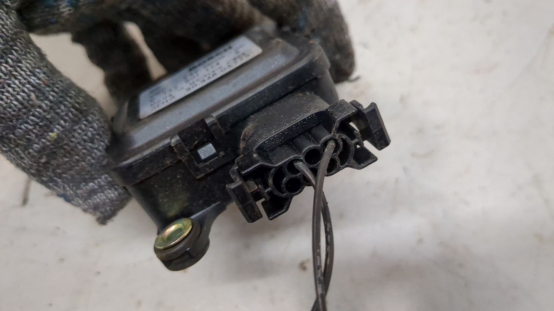 Моторчик заслонки печки