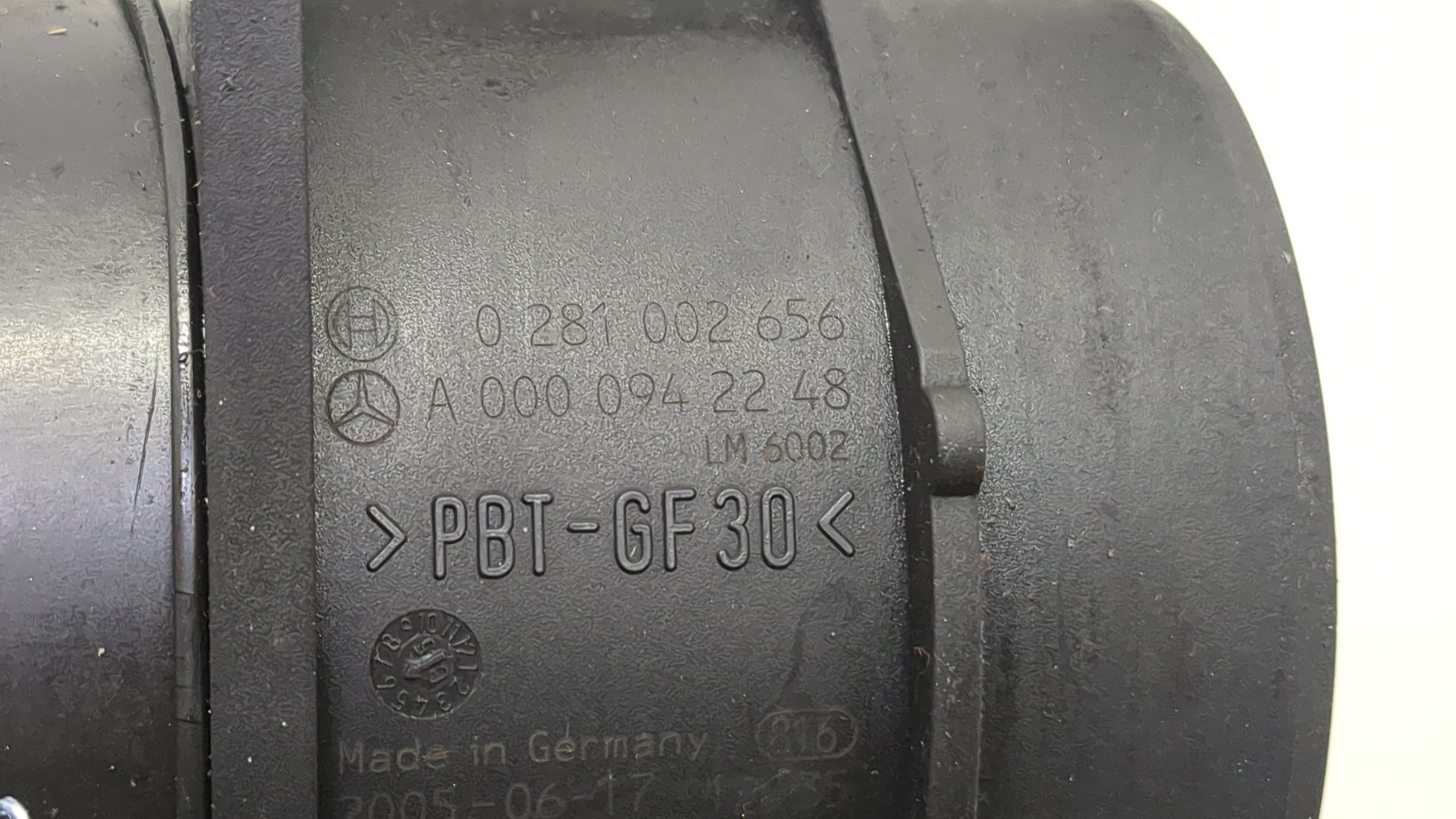 Расходомер воздуха (ДМРВ)