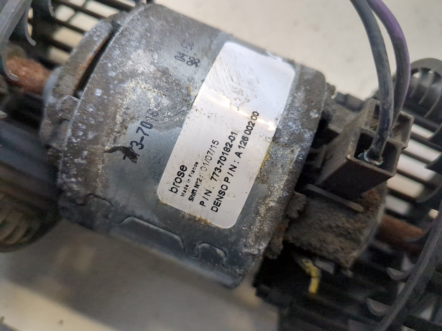 Моторчик печки