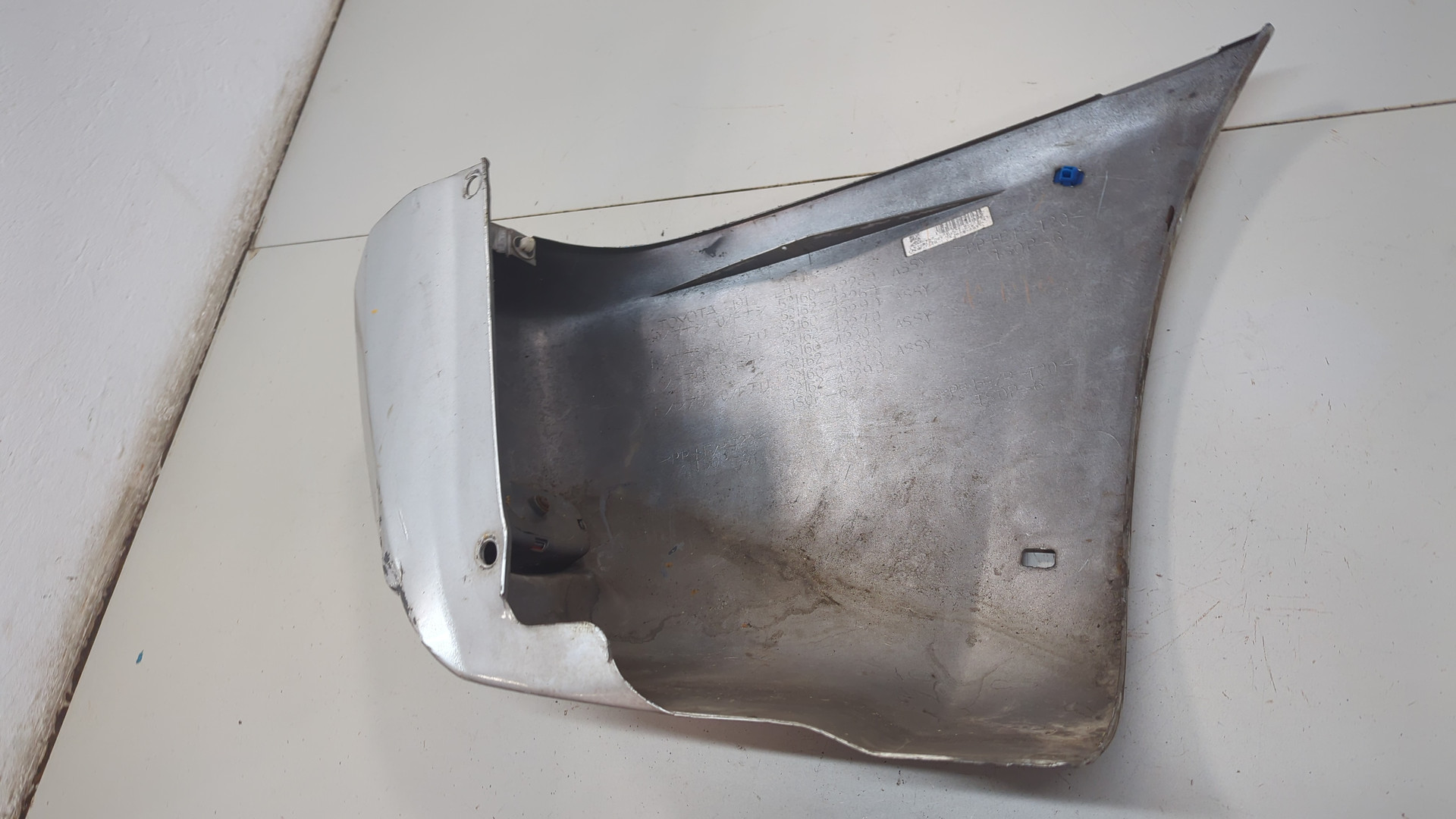 Накладка заднего бампера левая