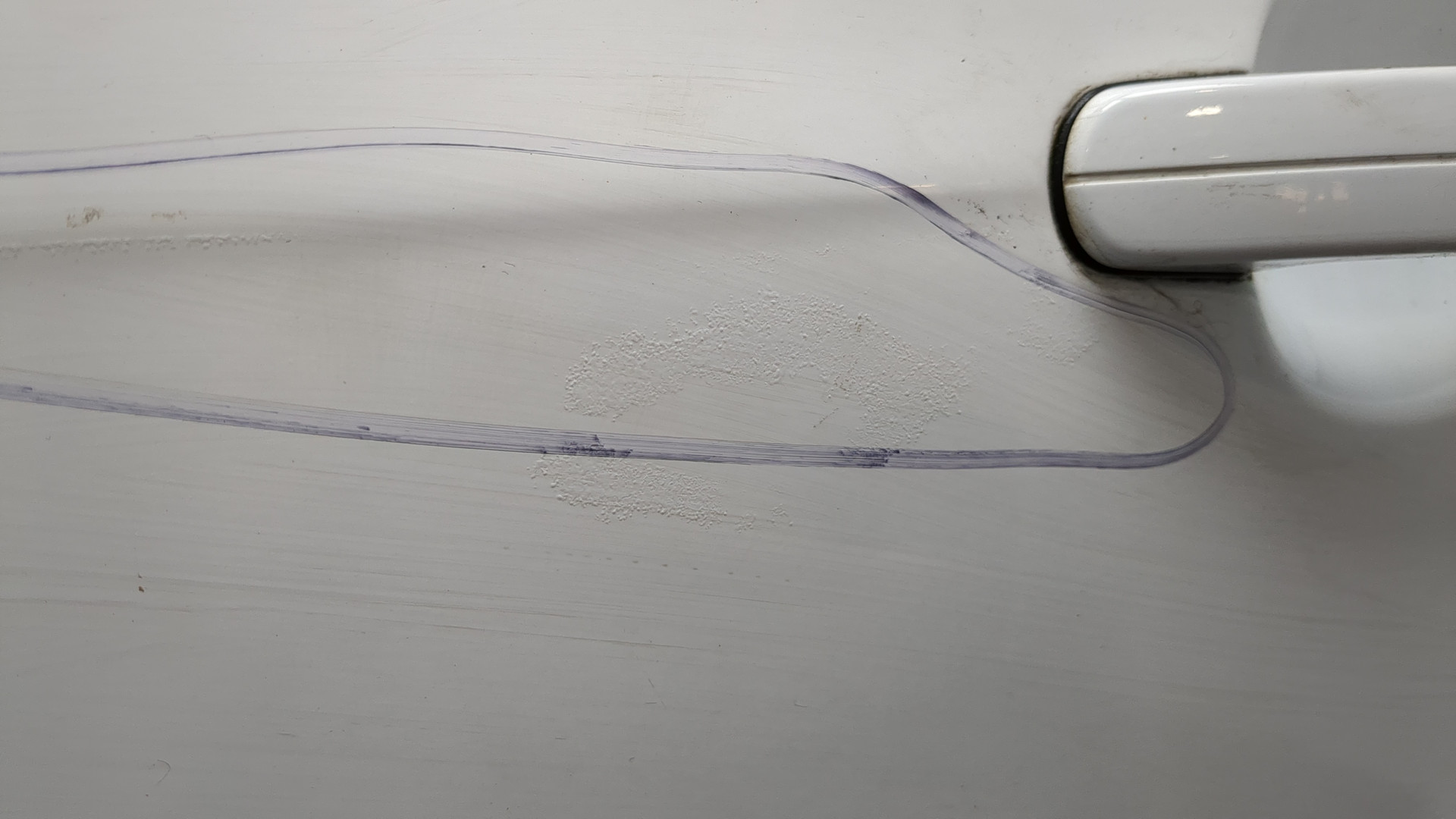 Дверь задняя левая