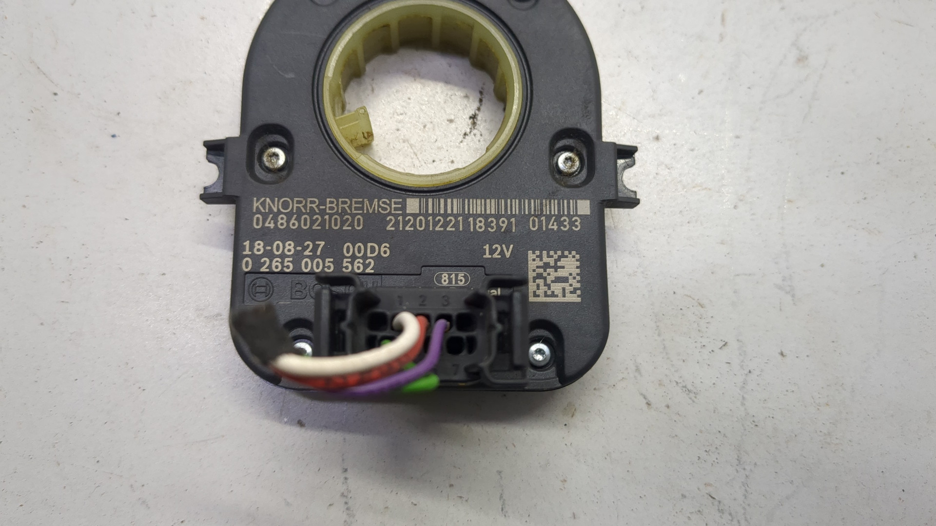 Датчик угла поворота рулевого колеса