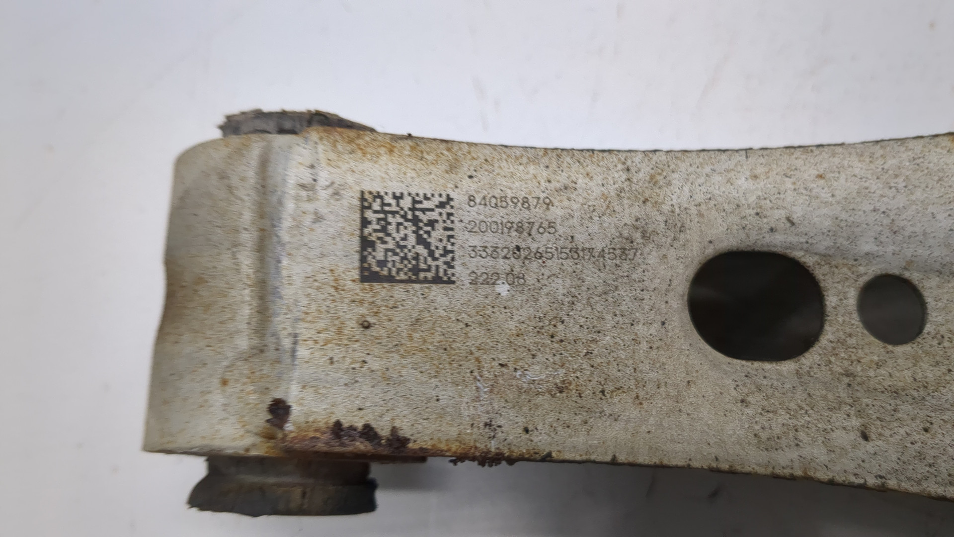 Рычаг задний