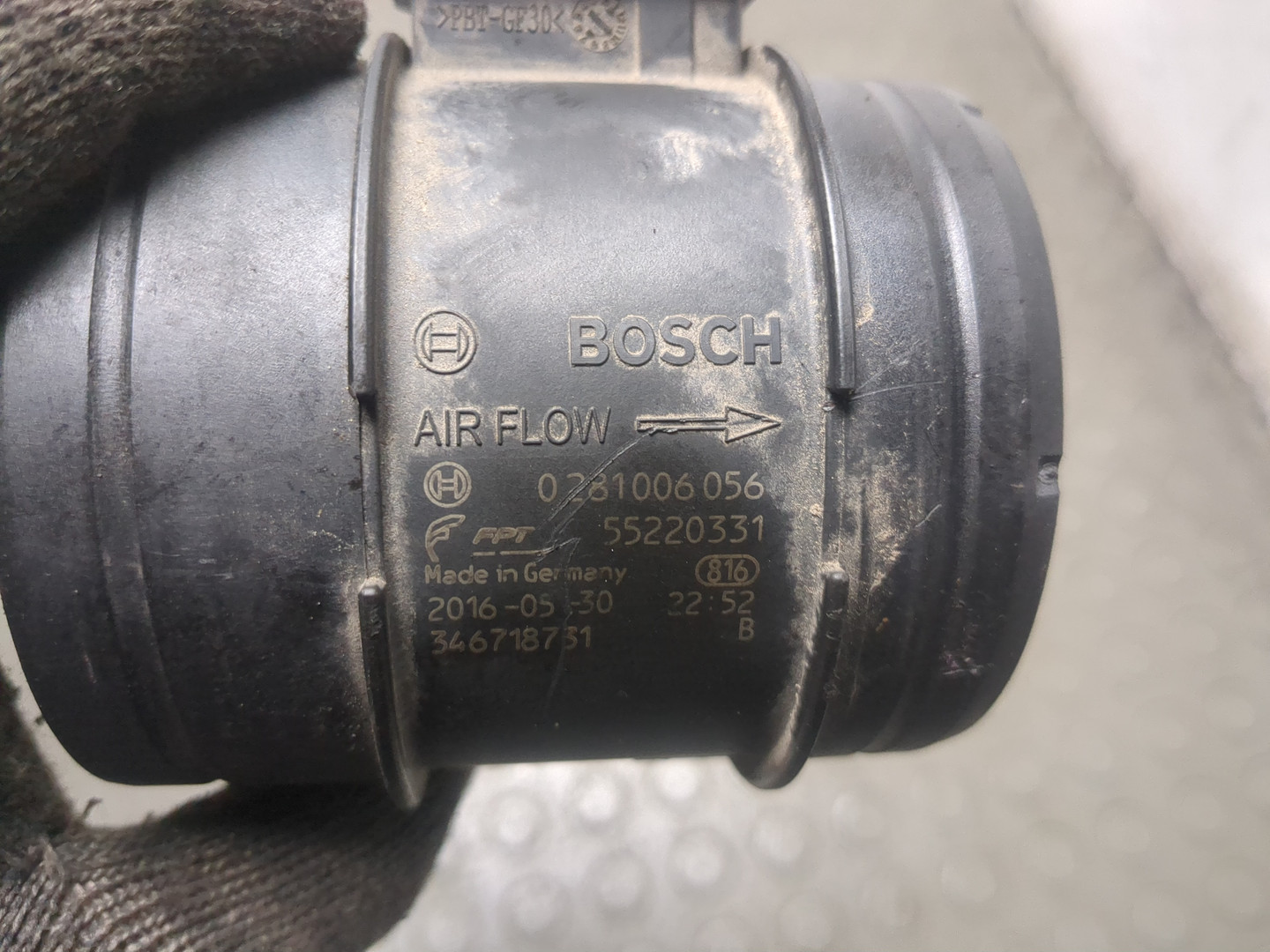 Расходомер воздуха (ДМРВ)