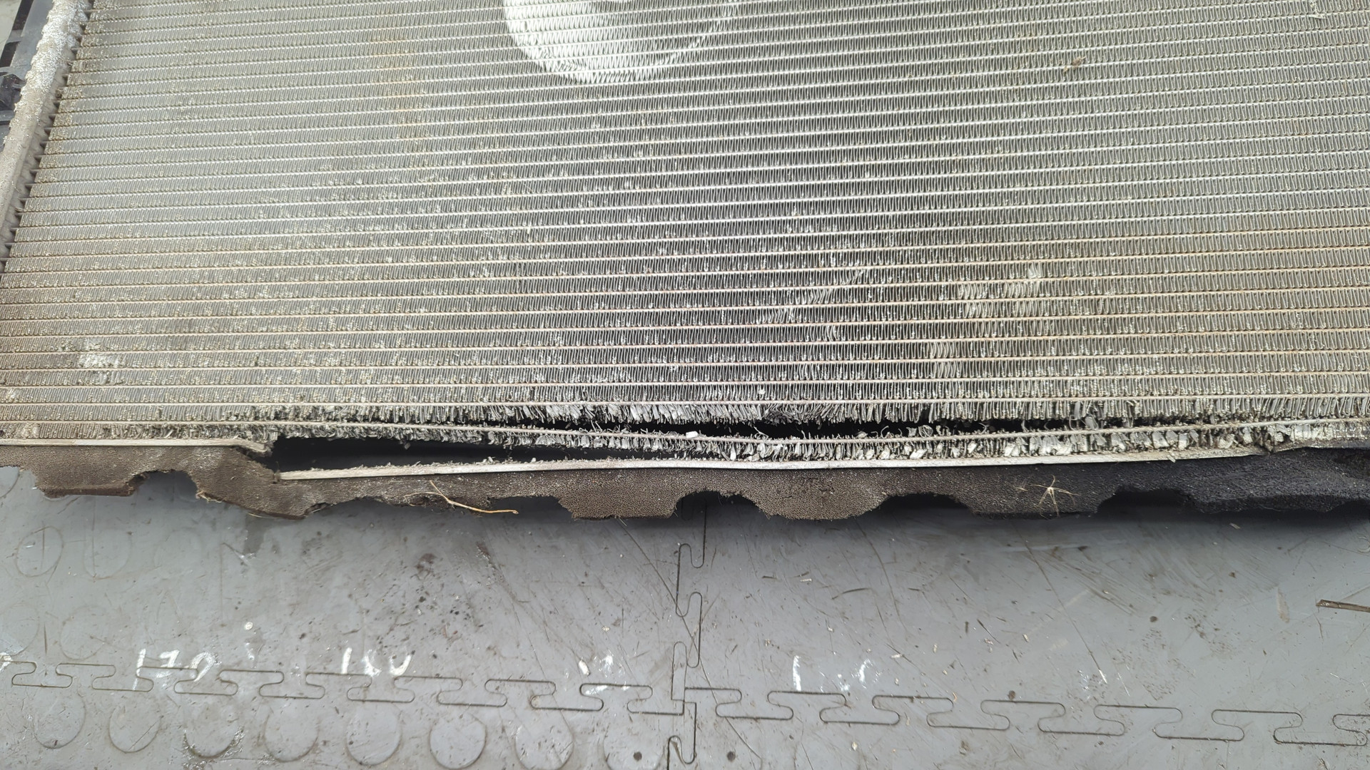 Радиатор охлаждения двигателя основной