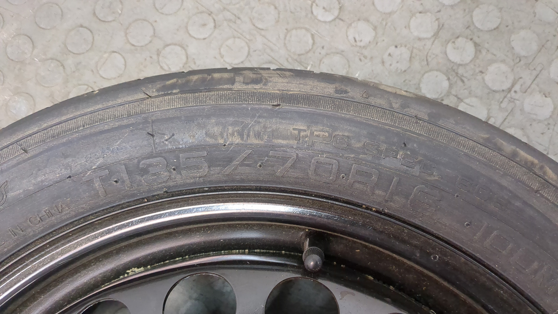 Диск запасного колеса/докатка