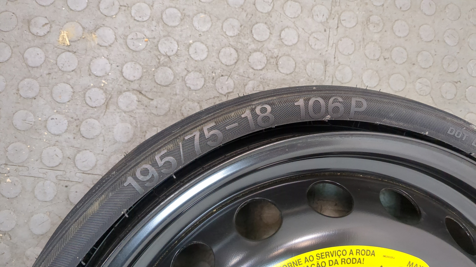 Диск запасного колеса/докатка