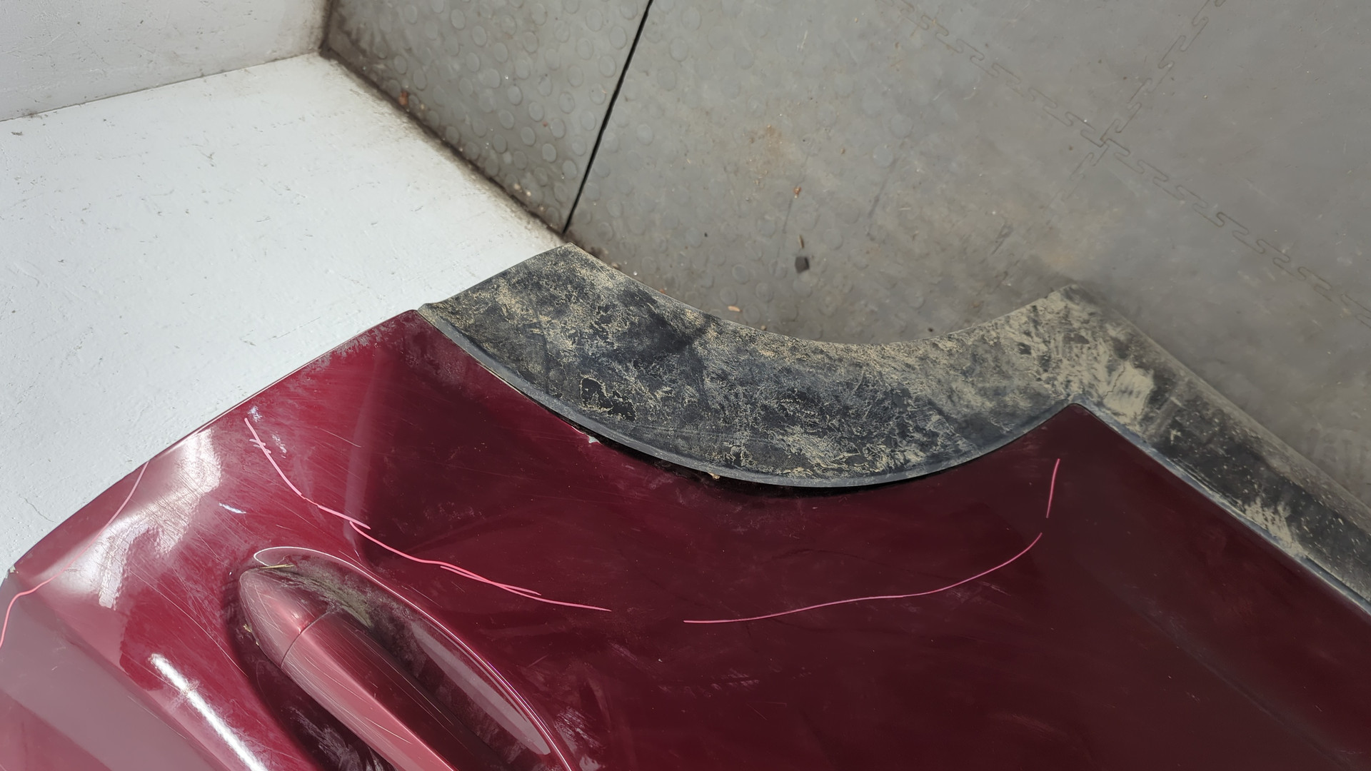 Дверь задняя левая