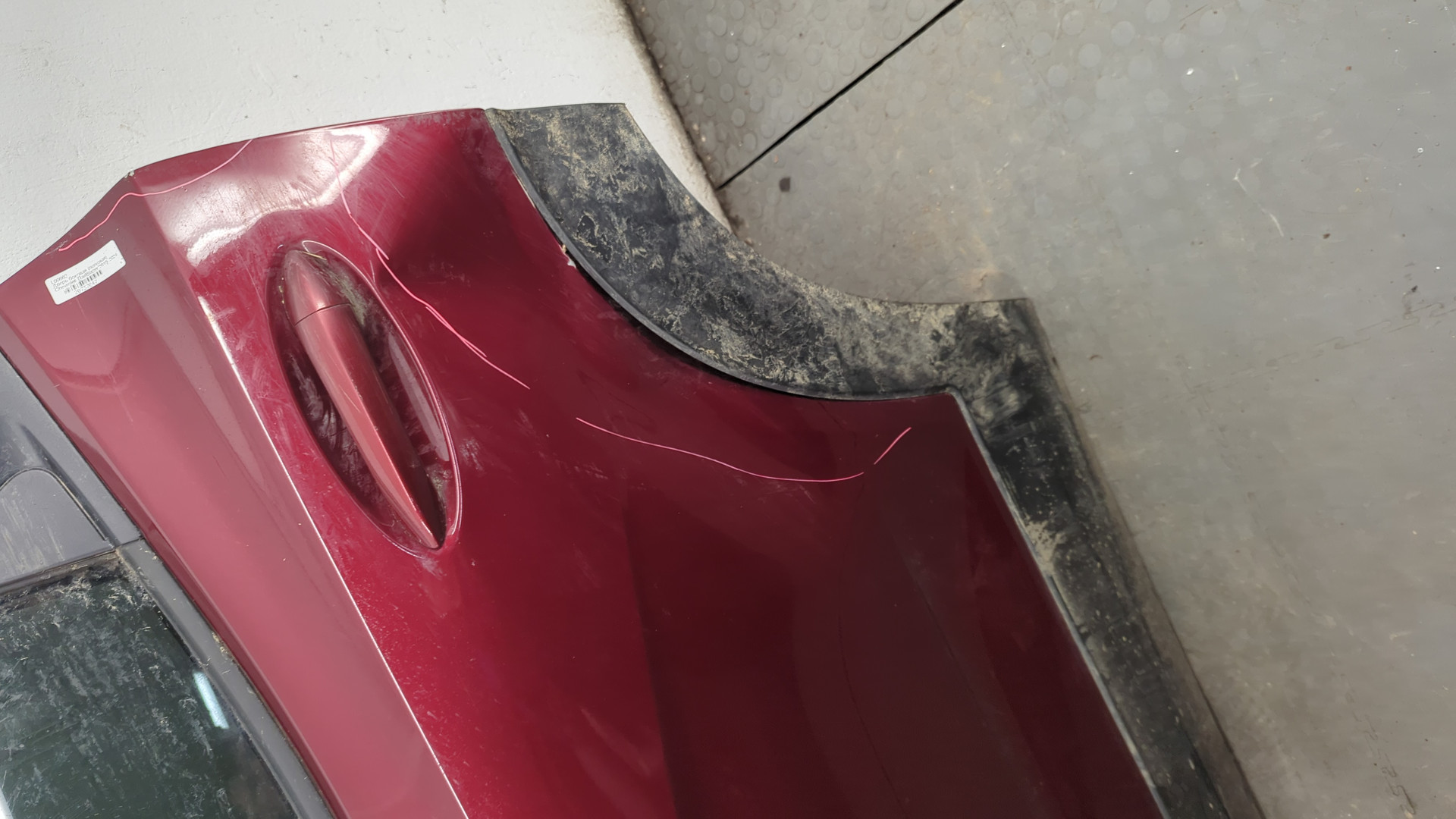 Дверь задняя левая