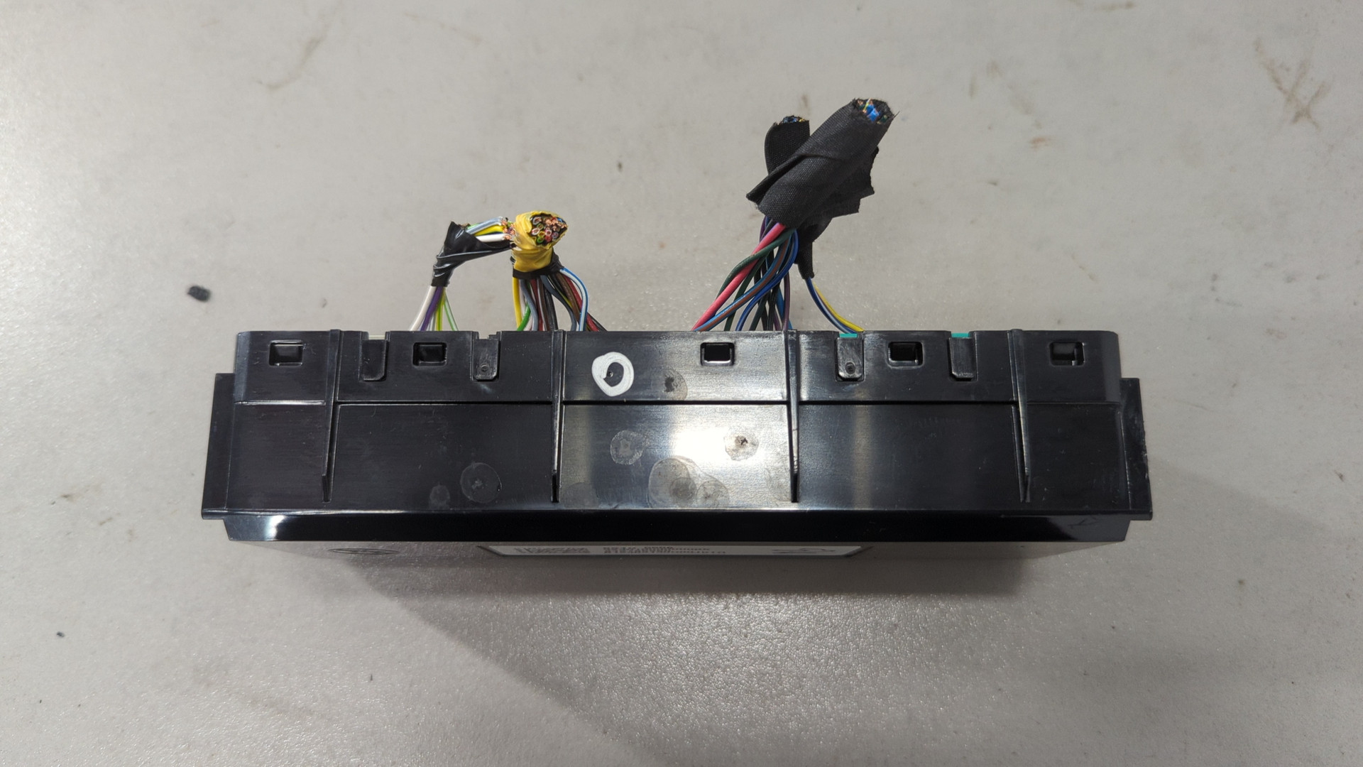 Блок управления климатической установкой