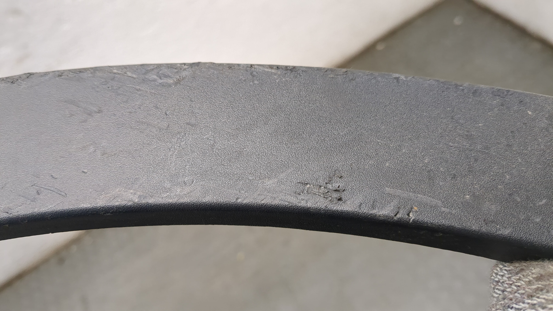 Накладка заднего крыла левого