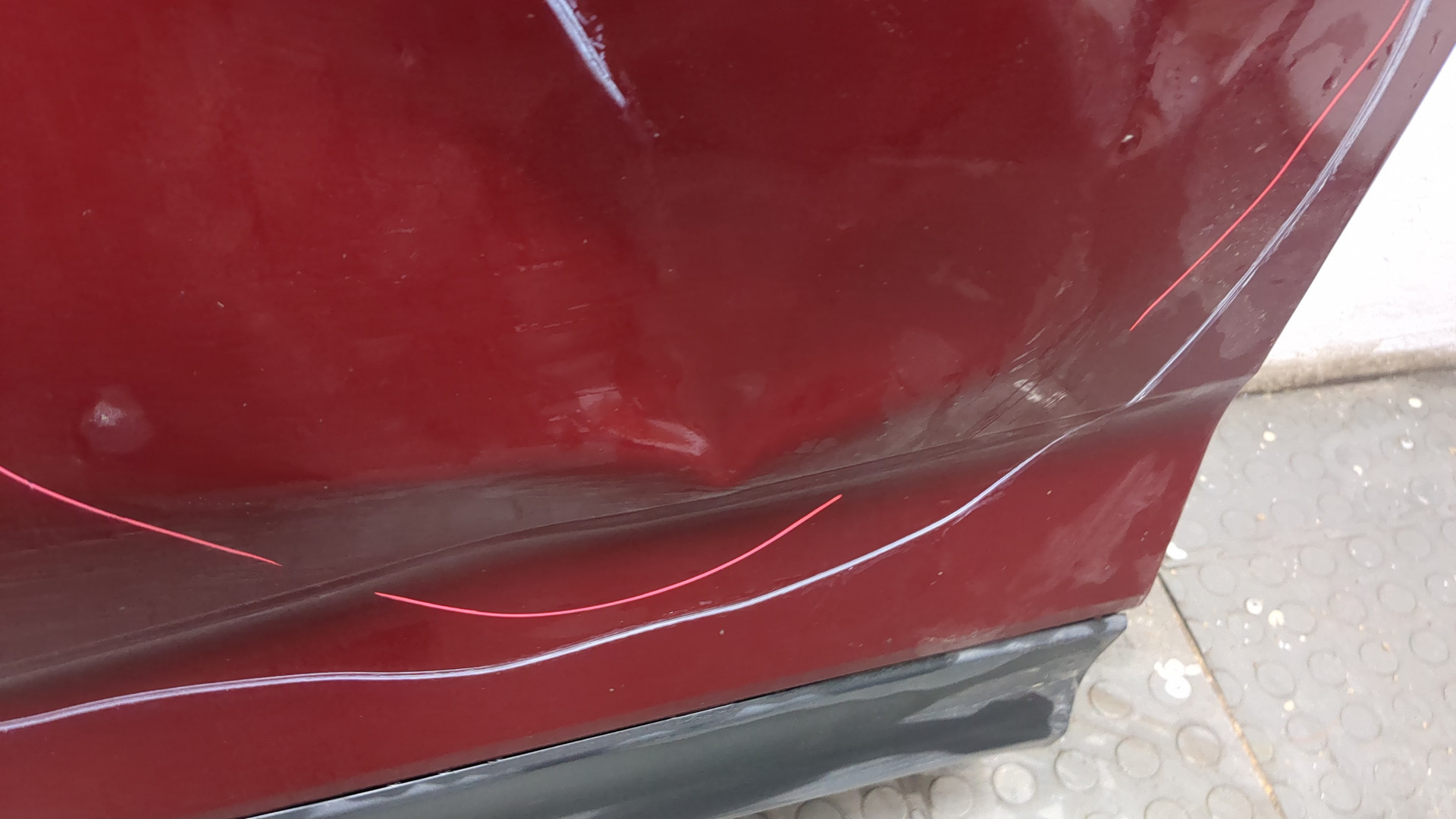 Дверь передняя левая