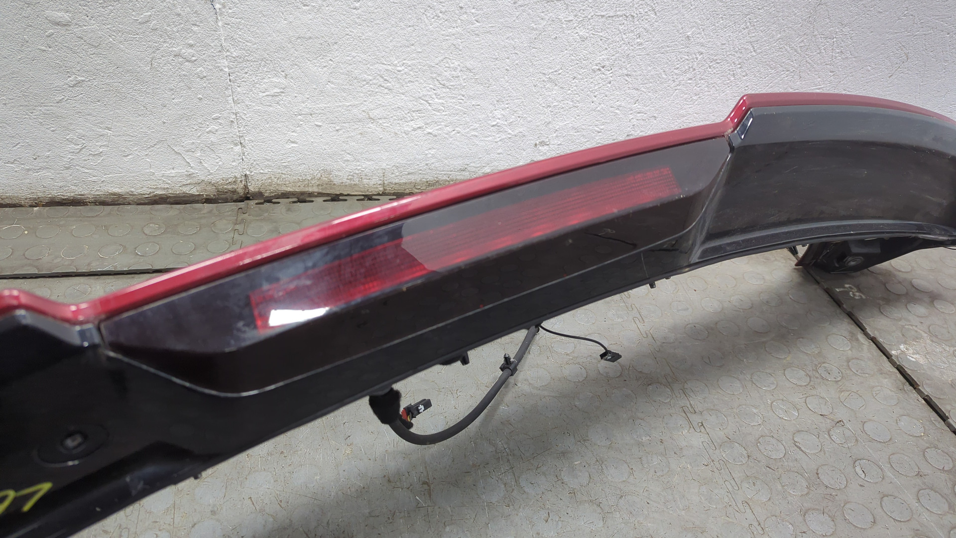 Спойлер переднего бампера