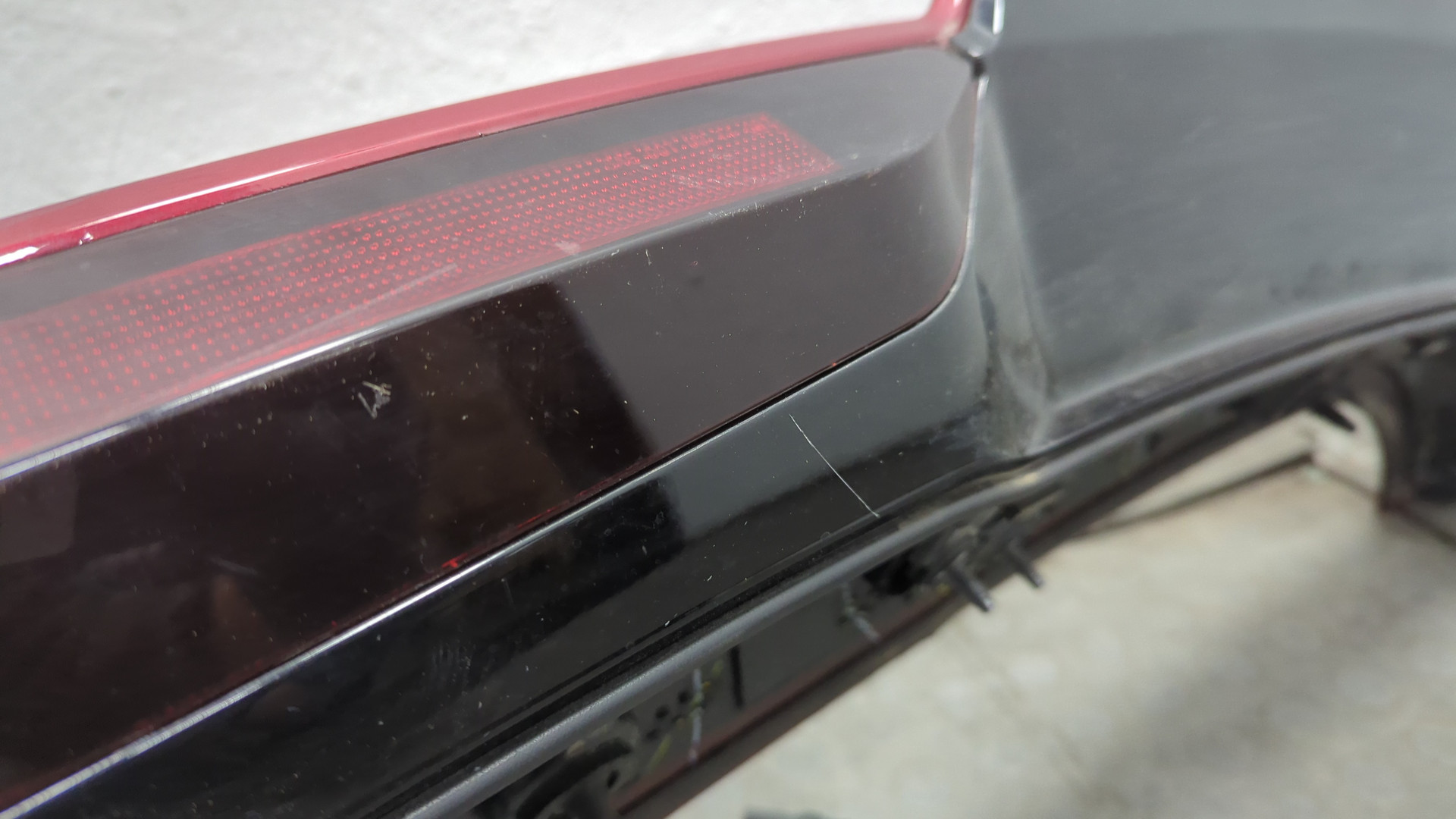 Спойлер переднего бампера