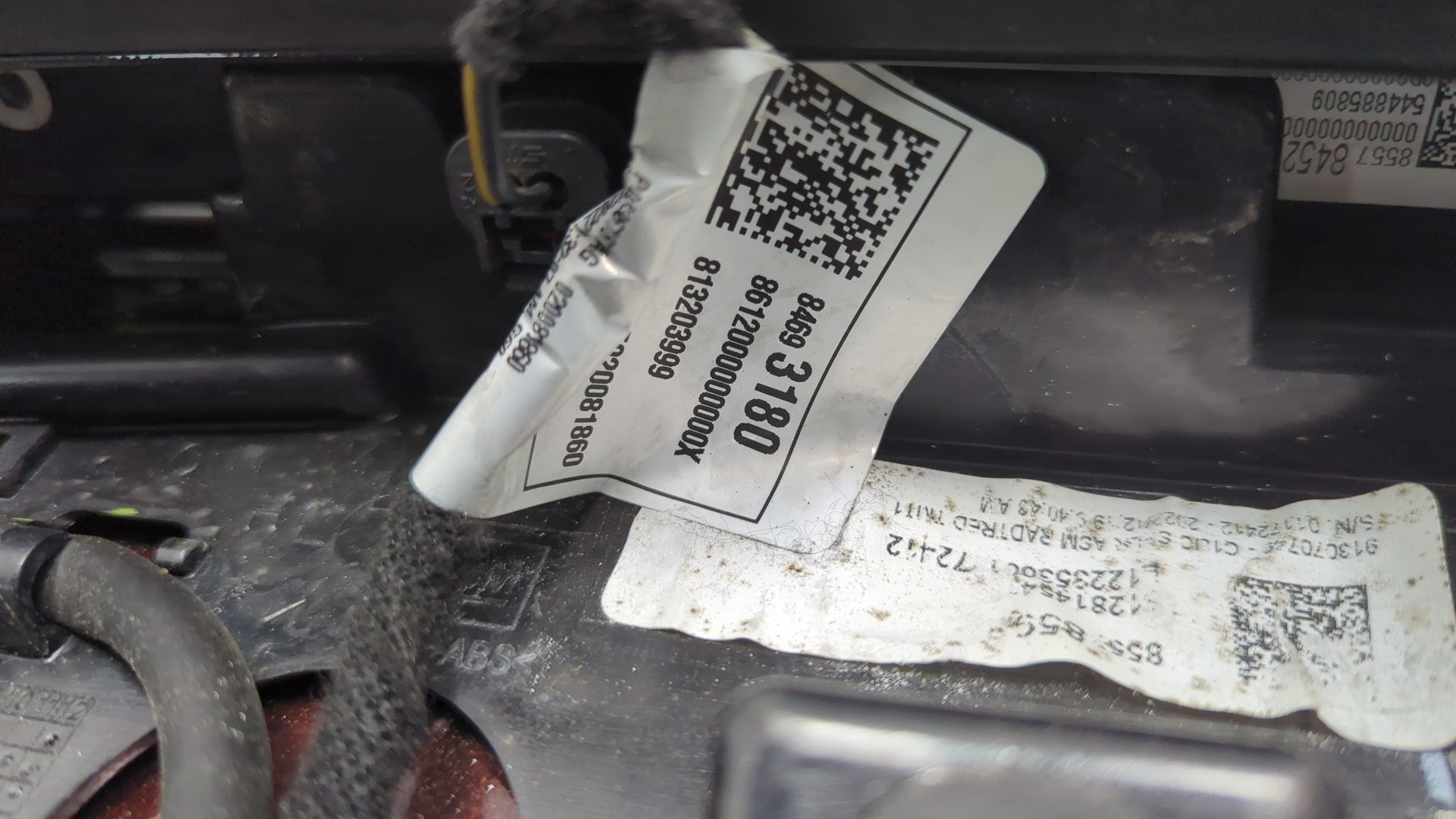 Спойлер переднего бампера