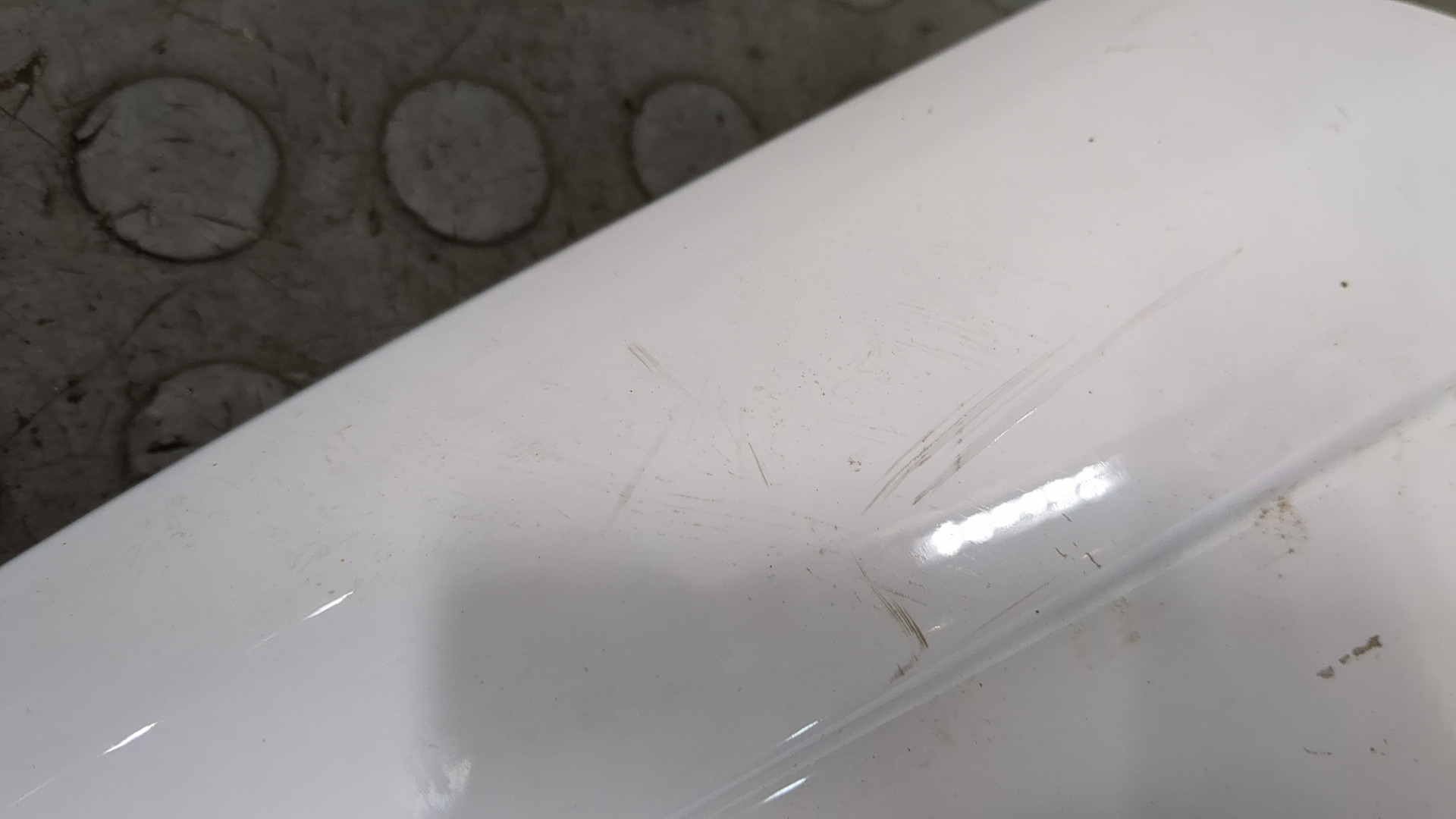 Спойлер переднего бампера