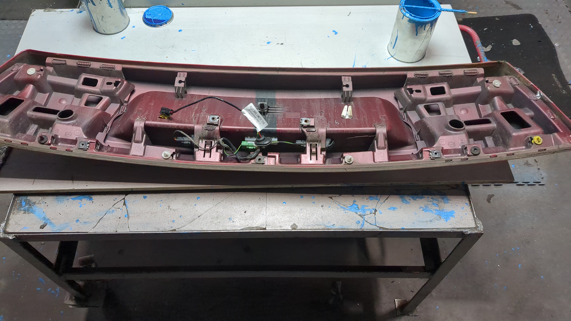 Фонарь подсветки номера