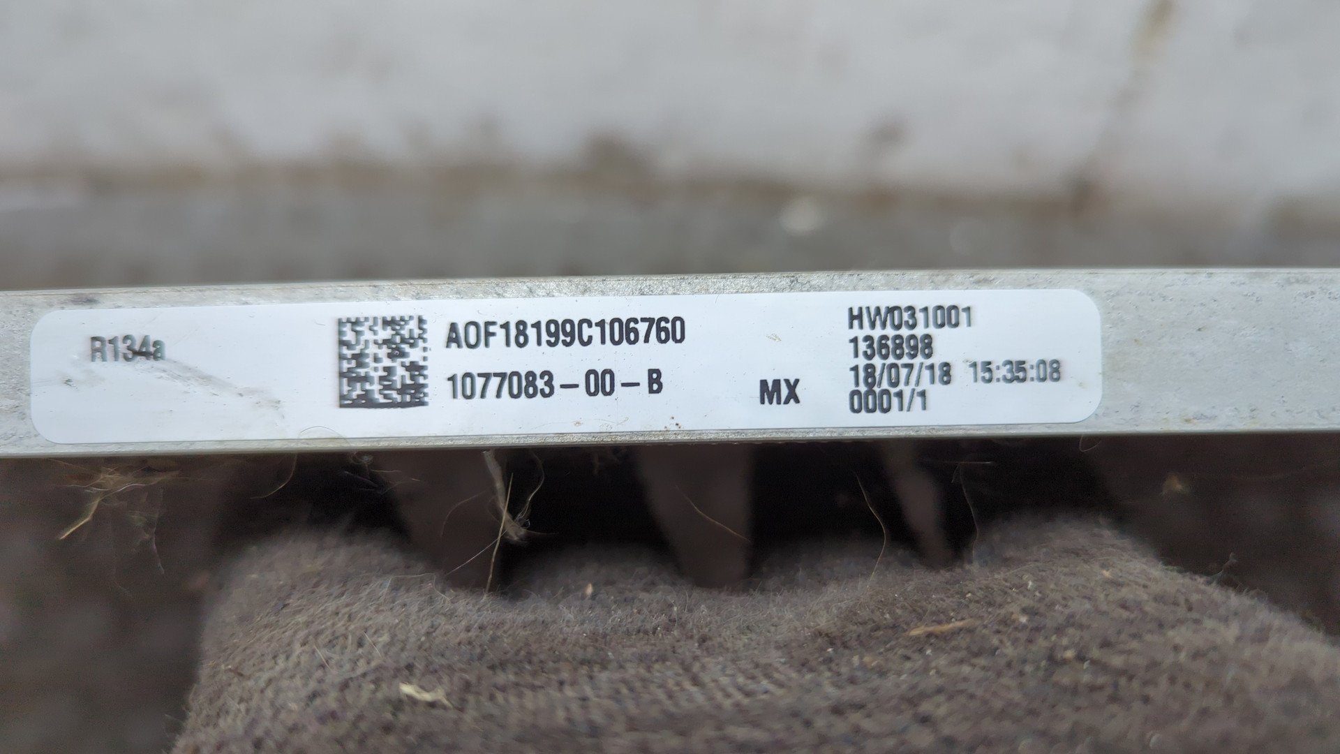 Радиатор кондиционера / конденсер