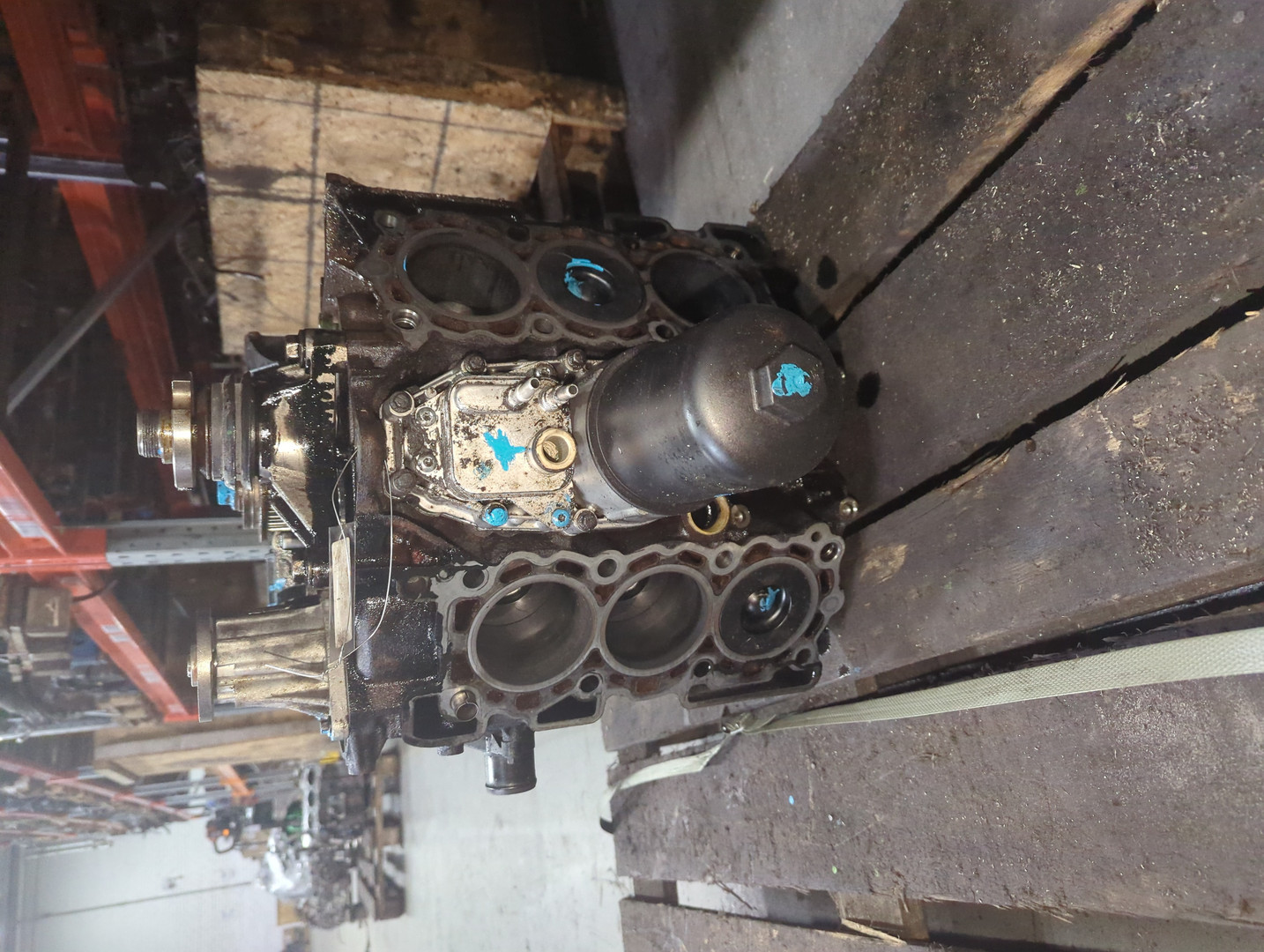 Блок двигателя