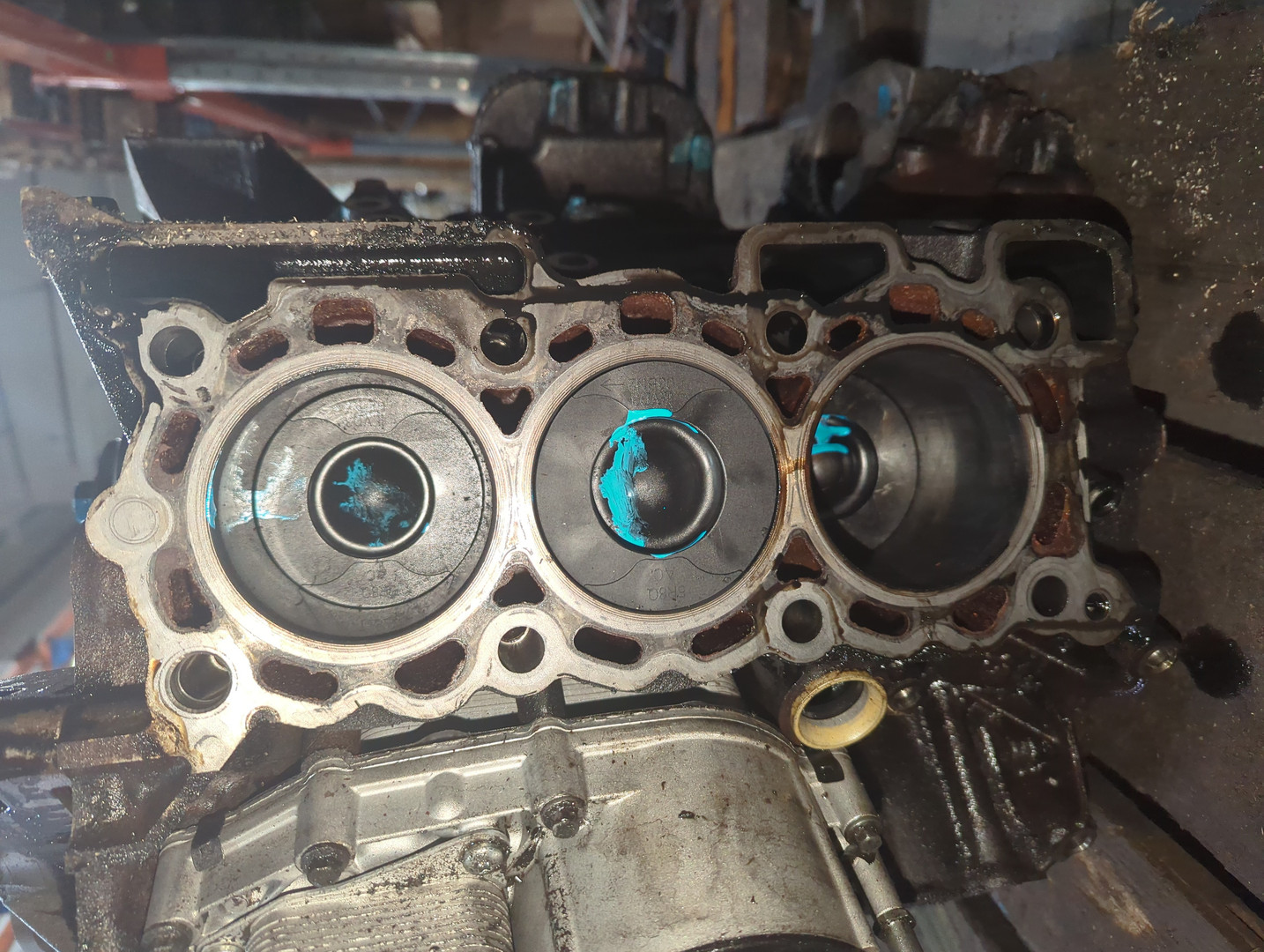 Блок двигателя