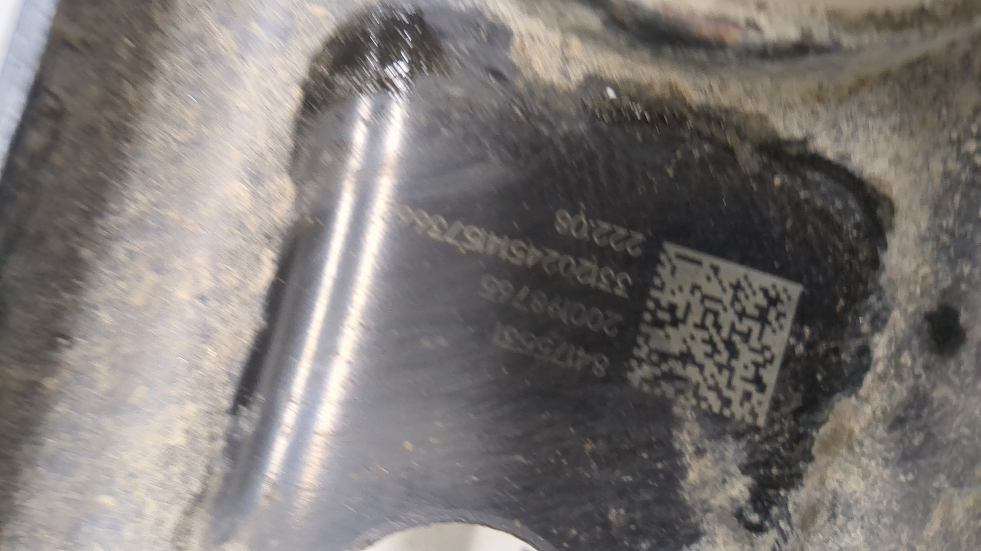 Рычаг задний правый