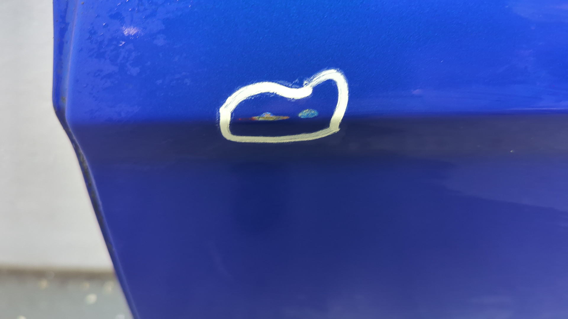 Дверь задняя левая