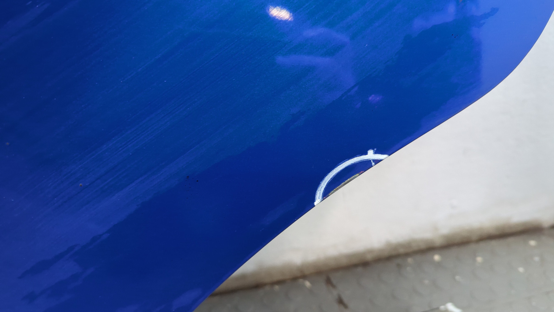 Дверь задняя левая