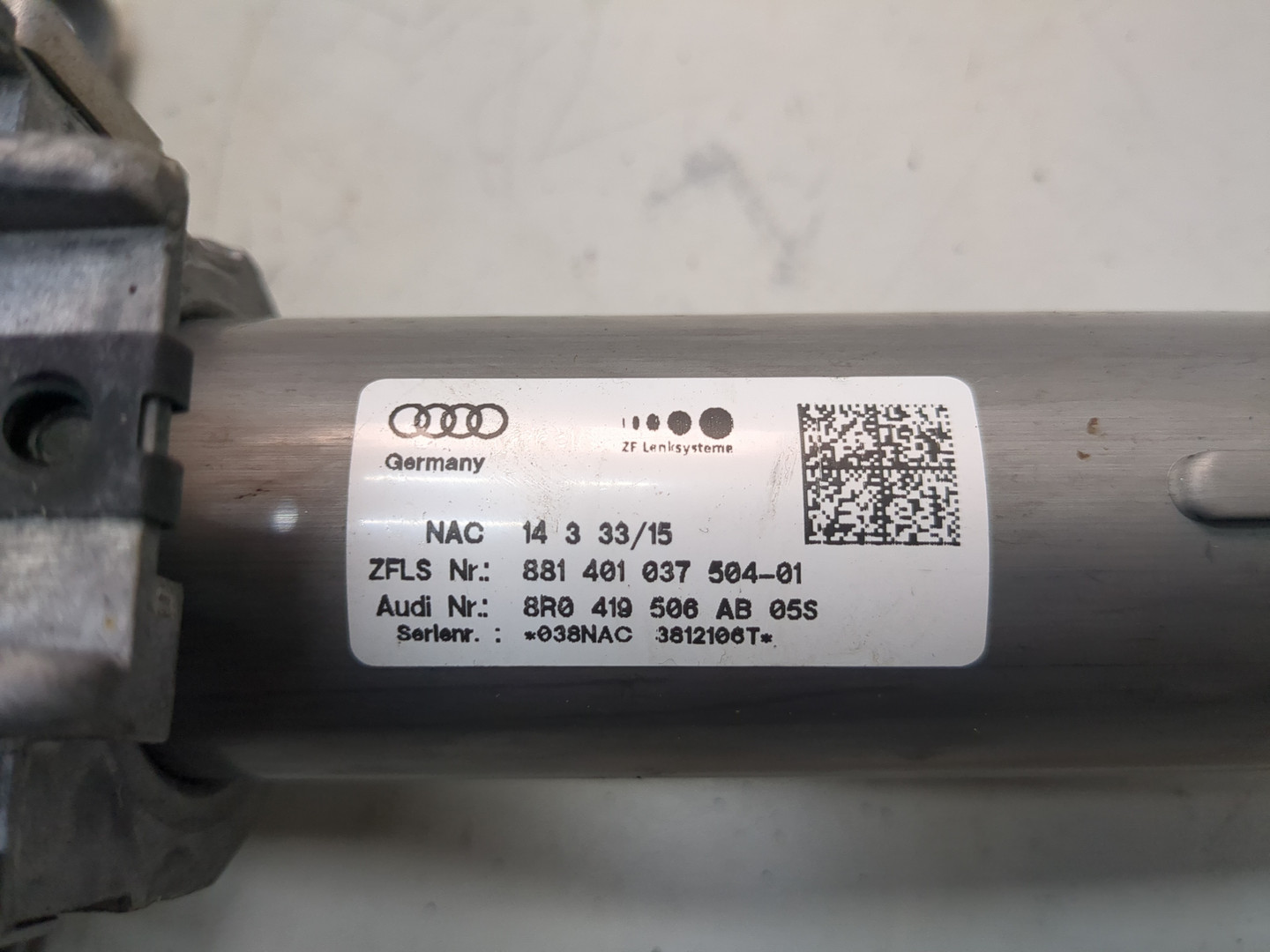 Колонка рулевая