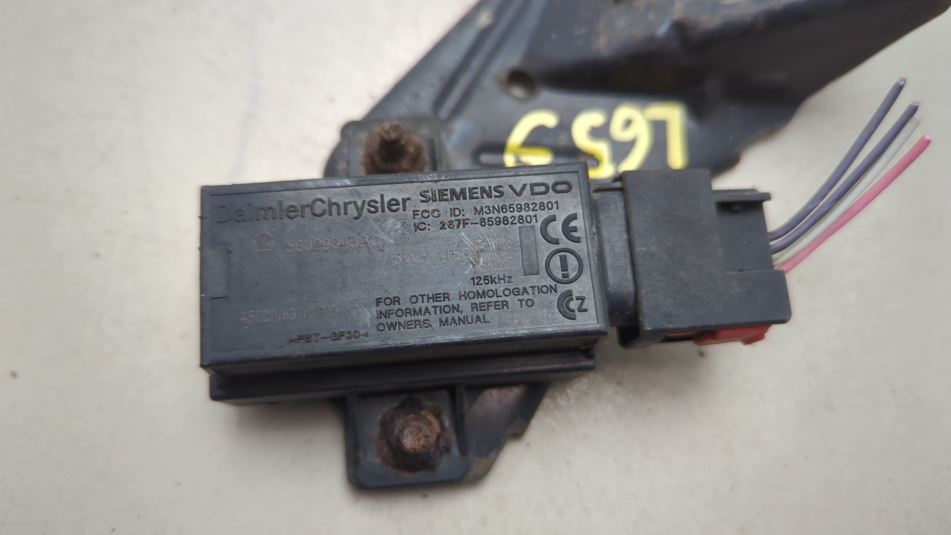 Датчик давления в шине