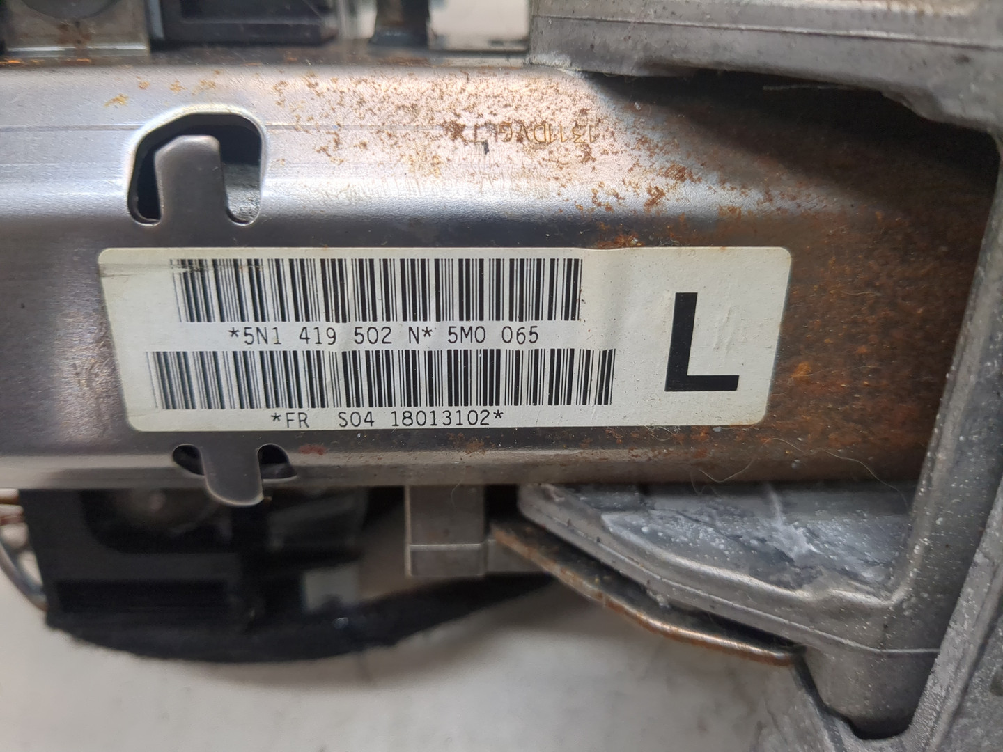 Колонка рулевая