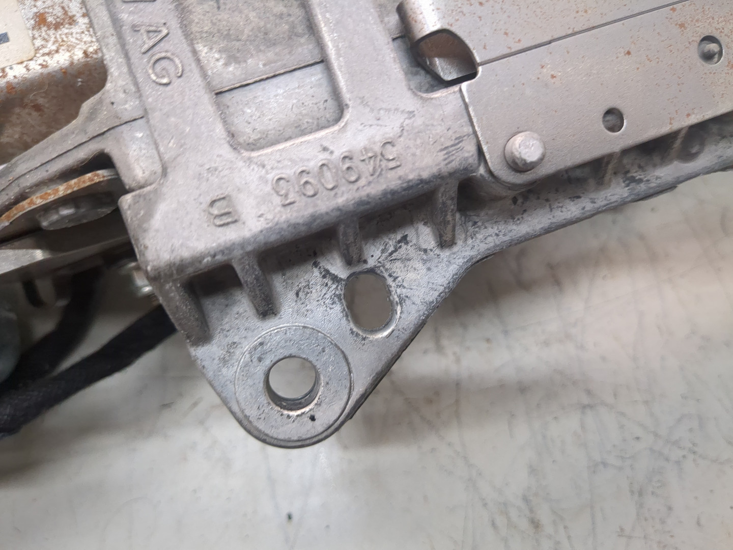 Колонка рулевая