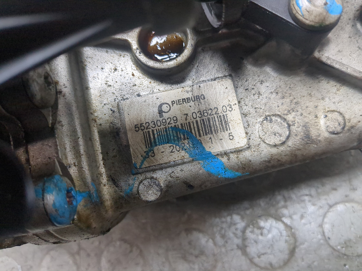 Клапан рециркуляции выхлопных газов (EGR)