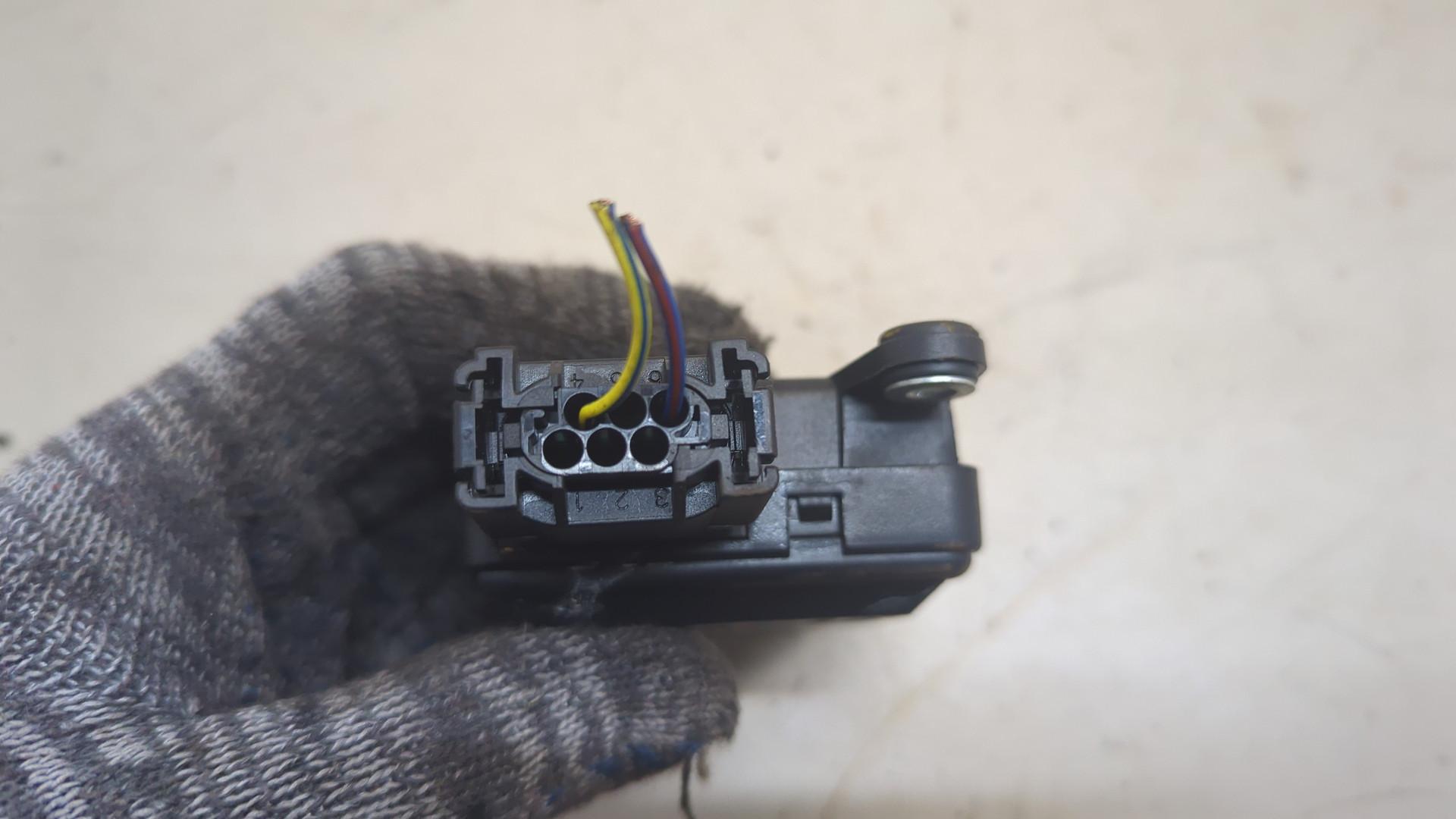 Моторчик заслонки печки