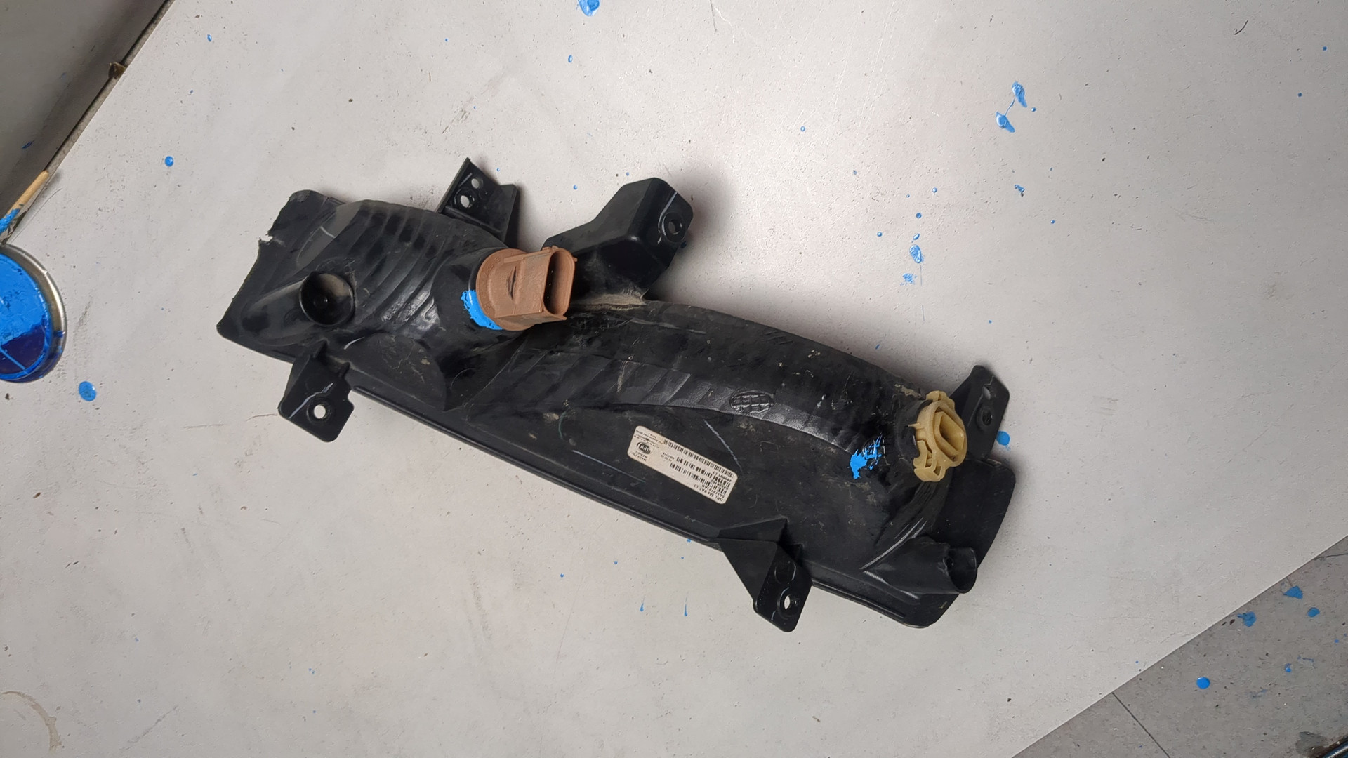 Повторитель на крыло левый