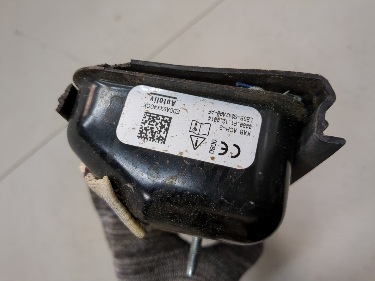 Подушка безопасности нижняя (для колен)