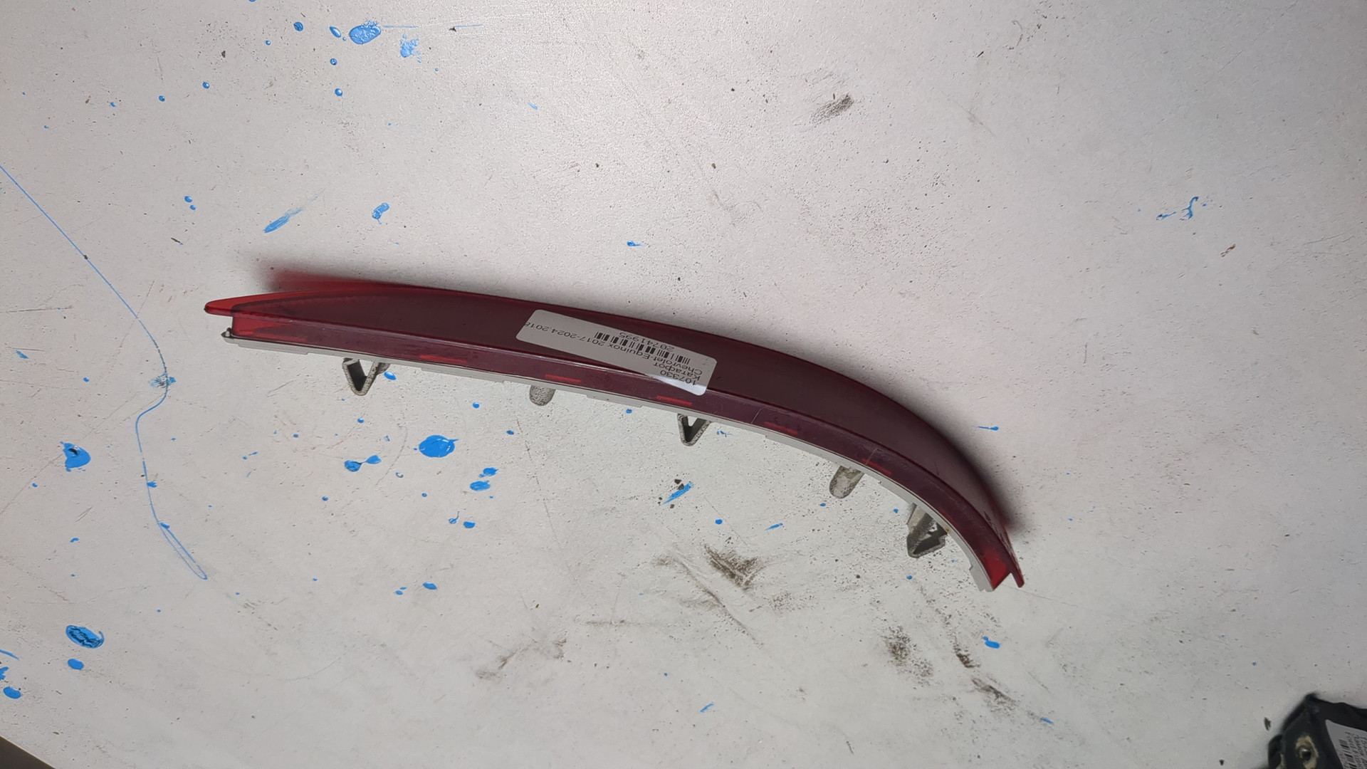 Отражатель в бампер задний левый