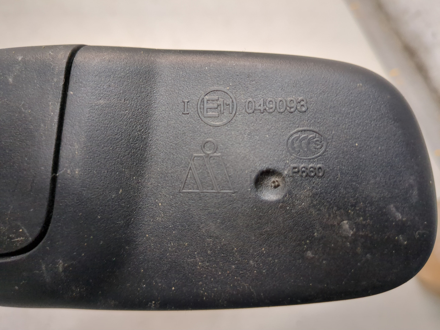 Зеркало заднего вида